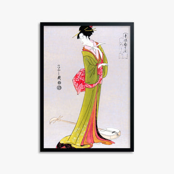Wall Art with Geisha