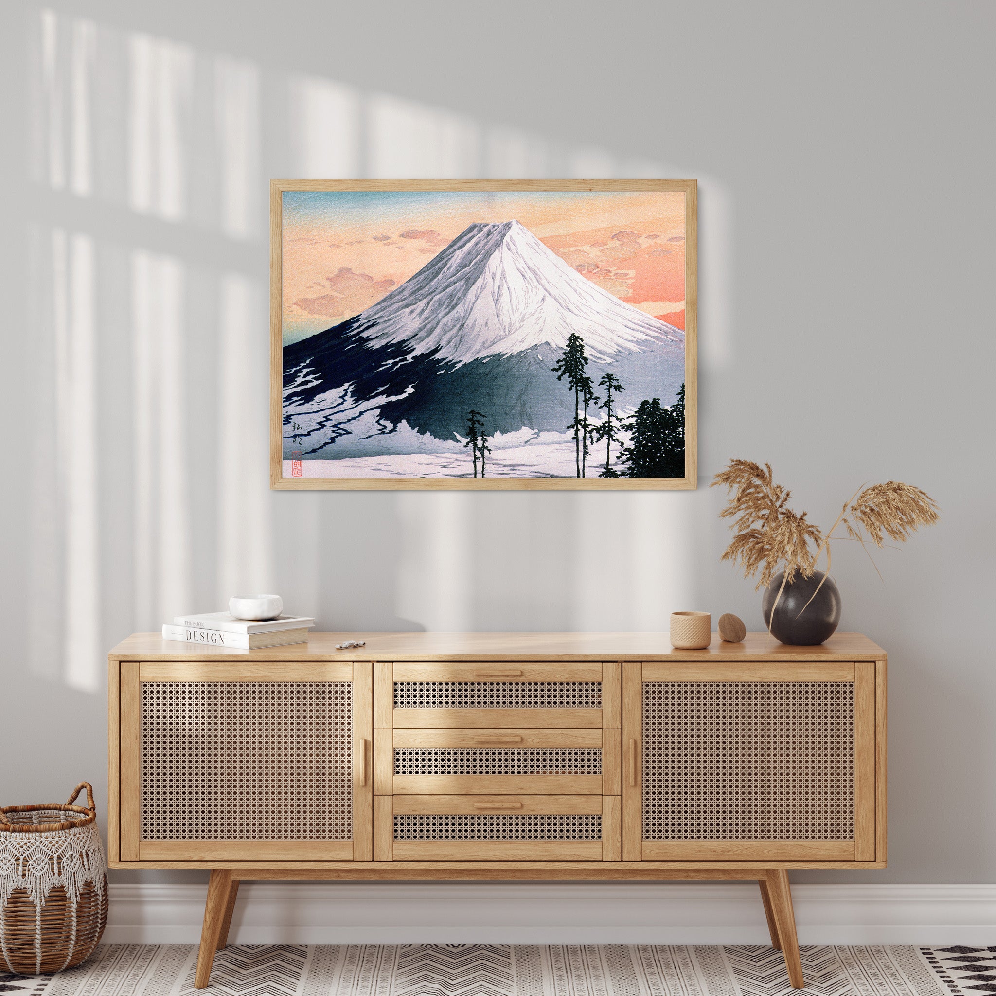 Design Concept No. 10 for Takahashi Hiroaki (Shōtei): Katsuyama Neighborhood Japanese Wall Art