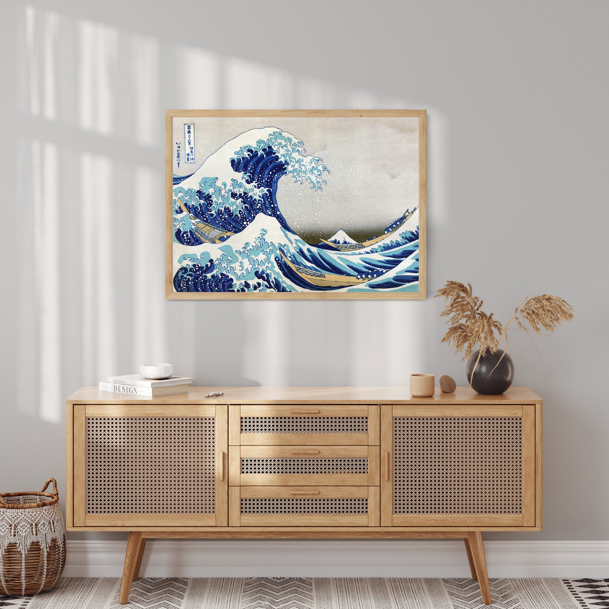 Design Concept No. 10 for Katsushika Hokusai: The Great Wave off Kanagawa Japanese Wall Art