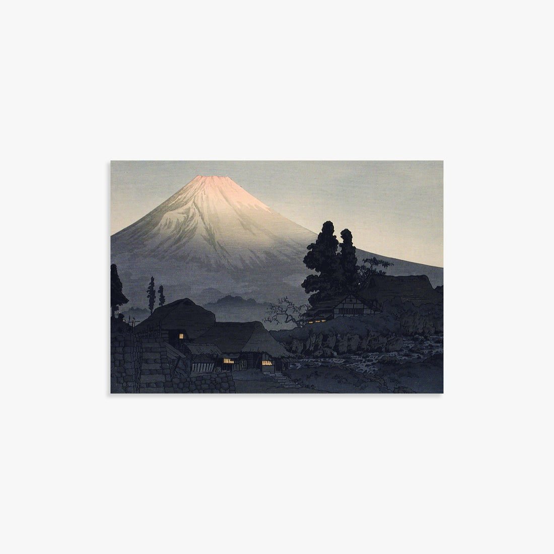 Design Concept No. 31 for Takahashi Hiroaki (Shōtei): Mount Fuji From Mizukubo (Ukutsu) Japanese Wall Art