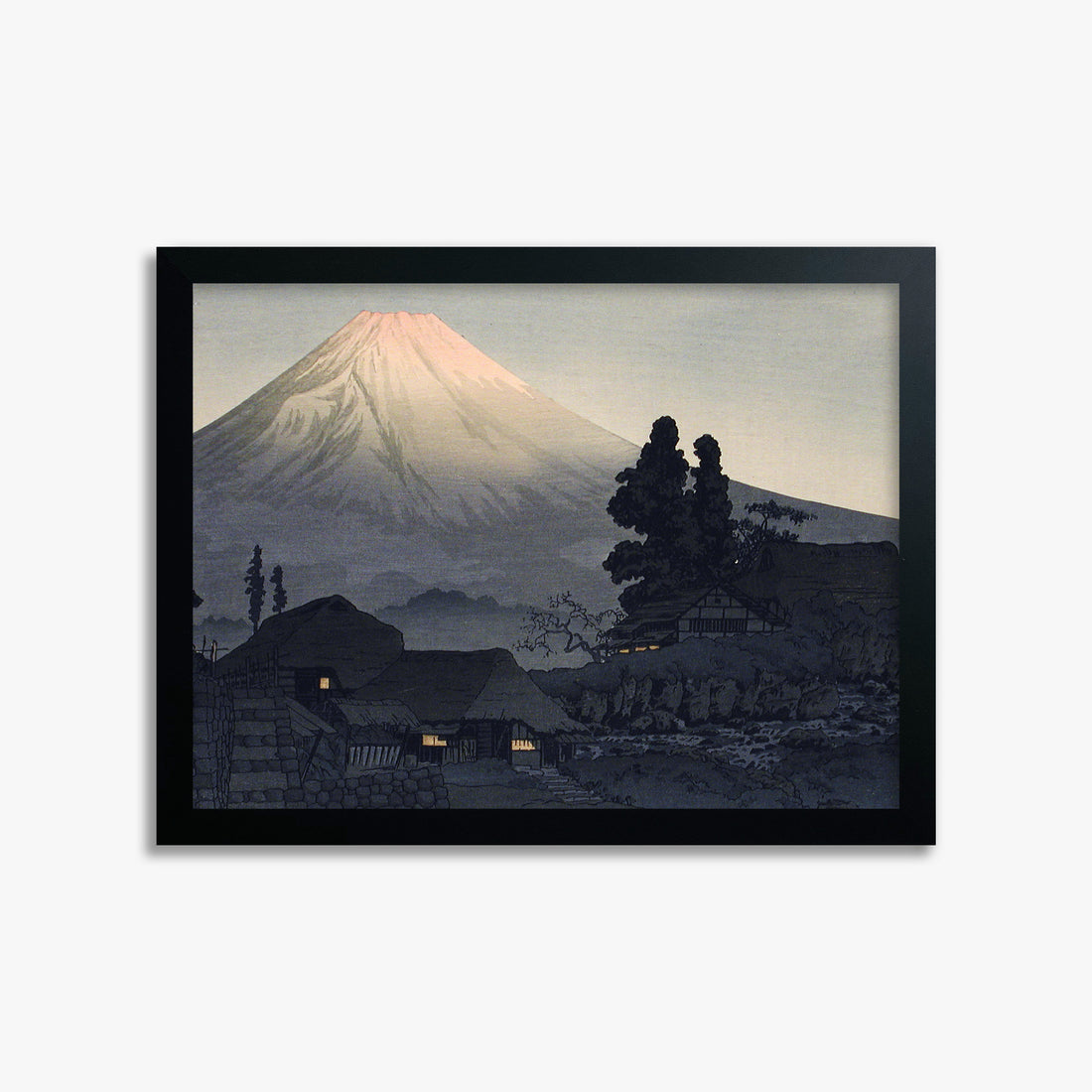 Design Concept No. 31 for Takahashi Hiroaki (Shōtei): Mount Fuji From Mizukubo (Ukutsu) Japanese Wall Art
