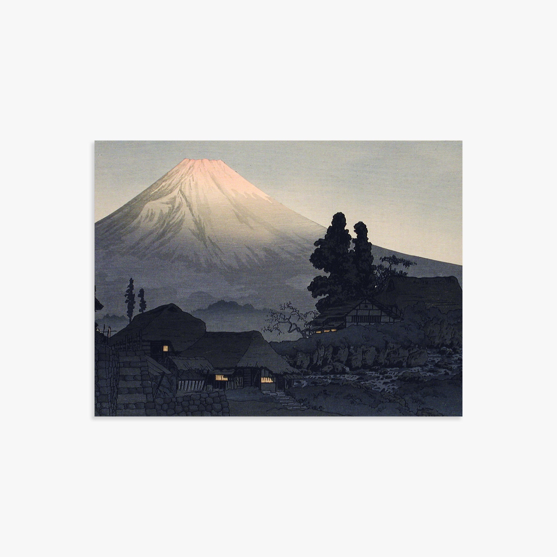 Takahashi Hiroaki (Shōtei): Mount Fuji From Mizukubo (Ukutsu), 30x40cm Art Reproduction Unframed