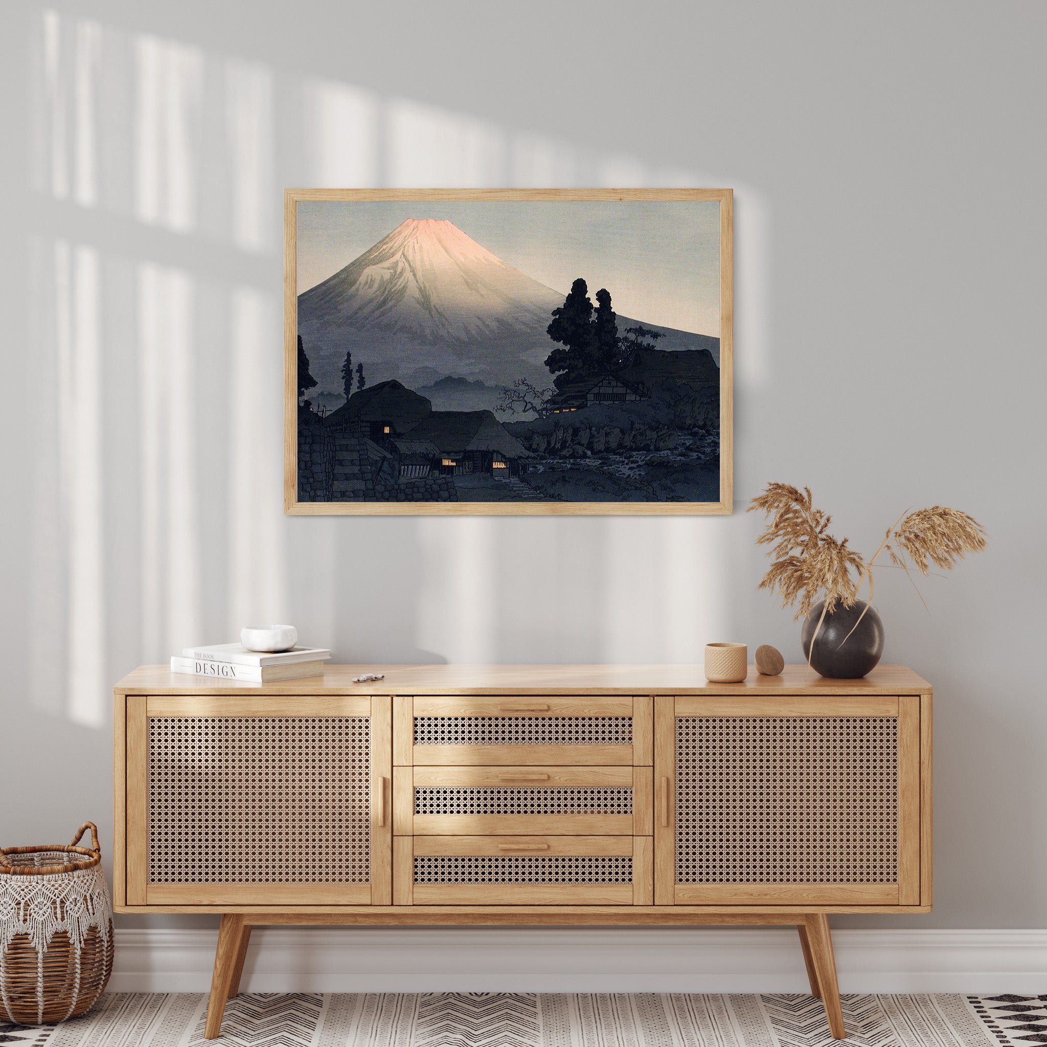 Design Concept No. 10 for Takahashi Hiroaki (Shōtei): Mount Fuji From Mizukubo (Ukutsu) Japanese Wall Art