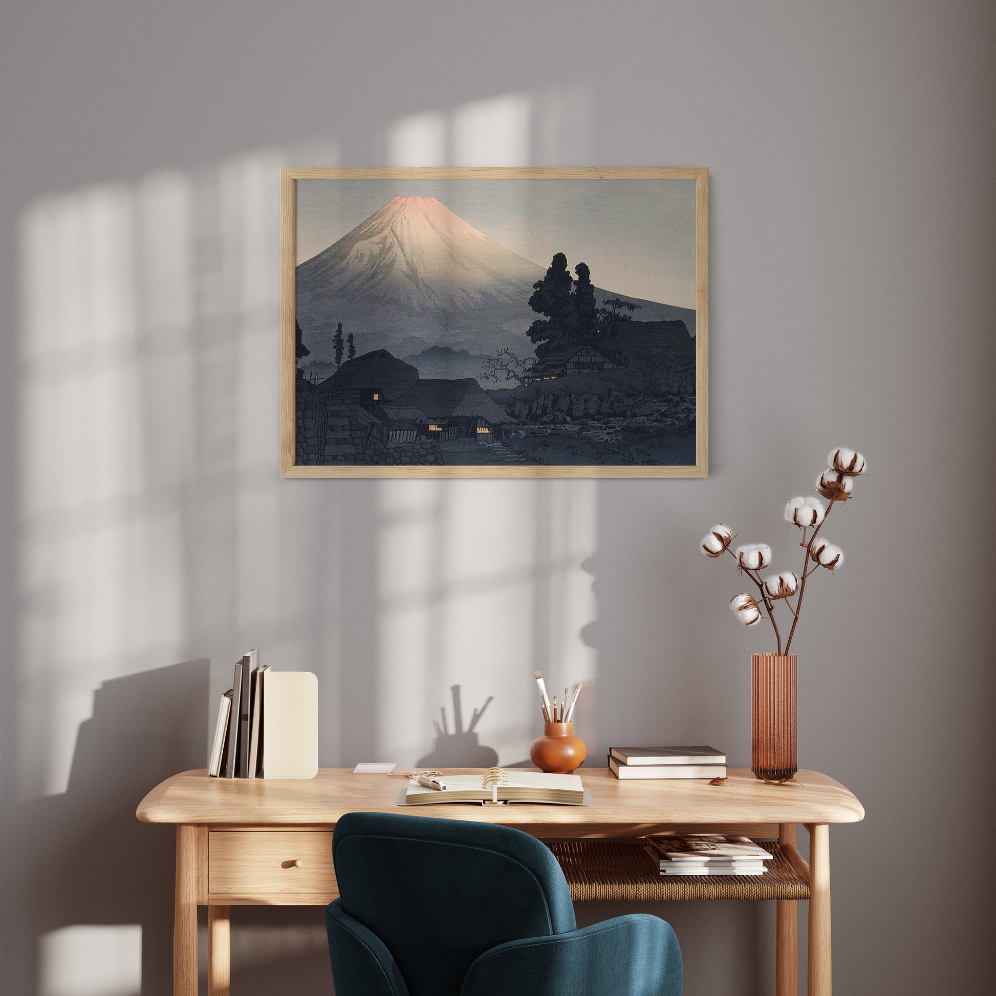 Design Concept No. 11 for Takahashi Hiroaki (Shōtei): Mount Fuji From Mizukubo (Ukutsu) Japanese Wall Art