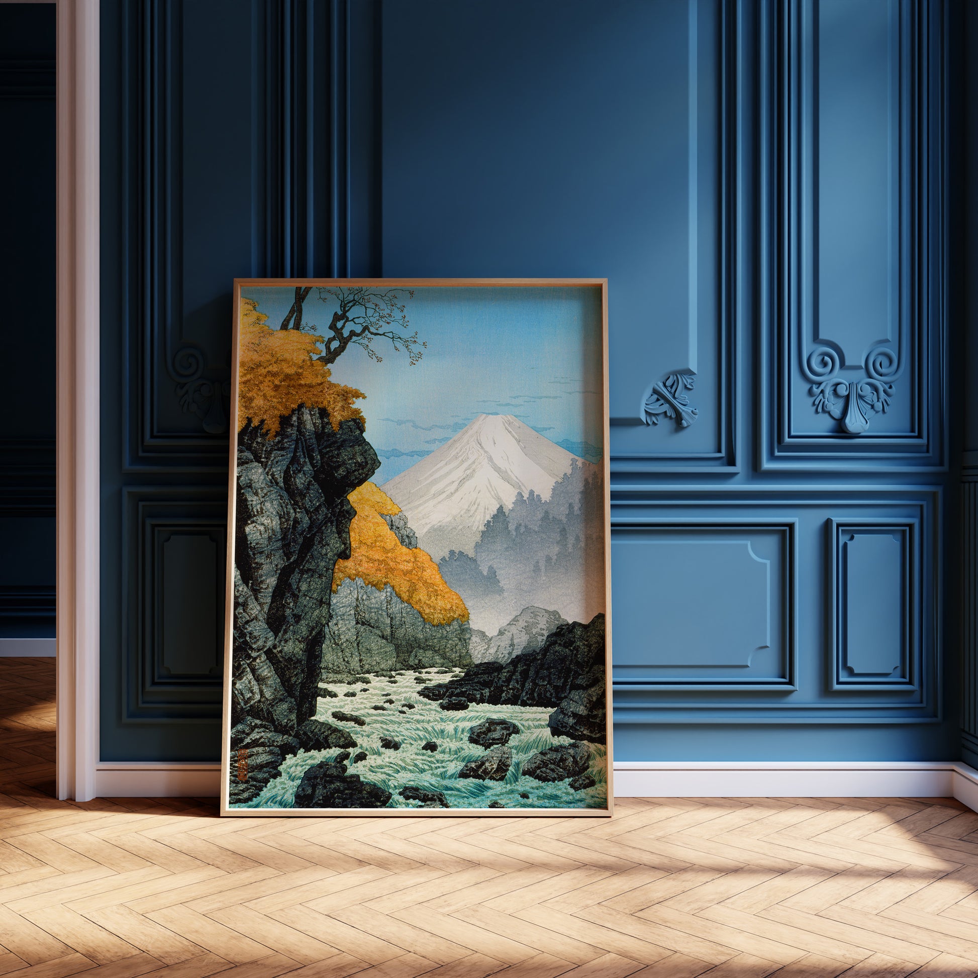 Design Concept No. 12 for Takahashi Hiroaki (Shōtei): Foot of Mount Ashitaka Japanese Wall Art