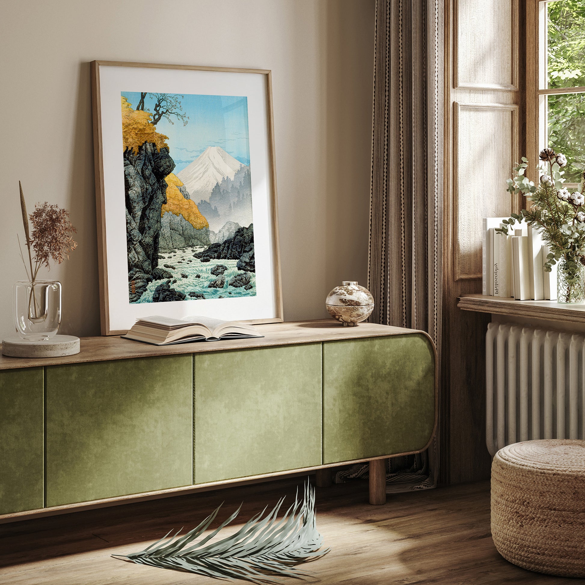 Design Concept No. 23 for Takahashi Hiroaki (Shōtei): Foot of Mount Ashitaka Japanese Wall Art