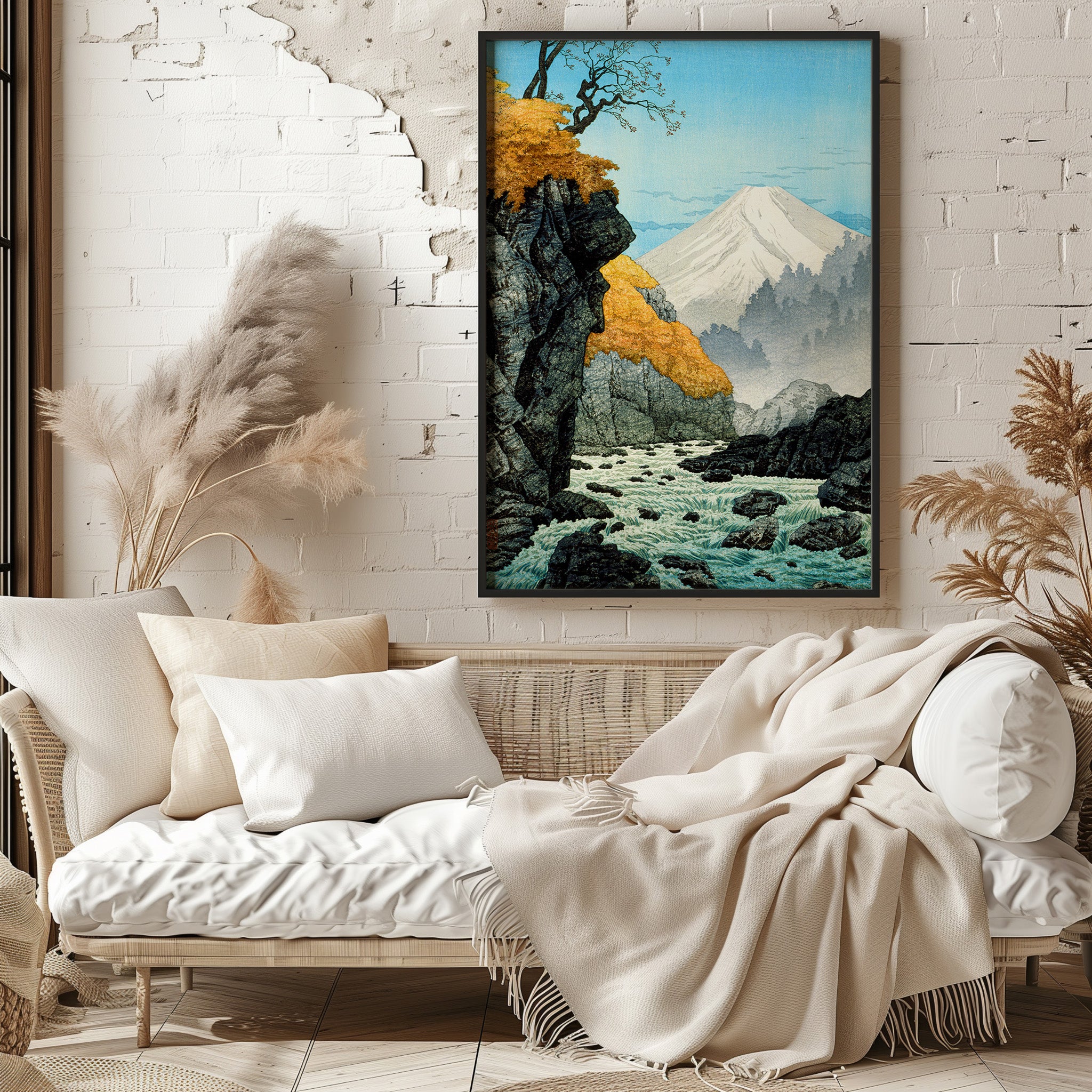 Design Concept No. 29 for Takahashi Hiroaki (Shōtei): Foot of Mount Ashitaka Japanese Wall Art