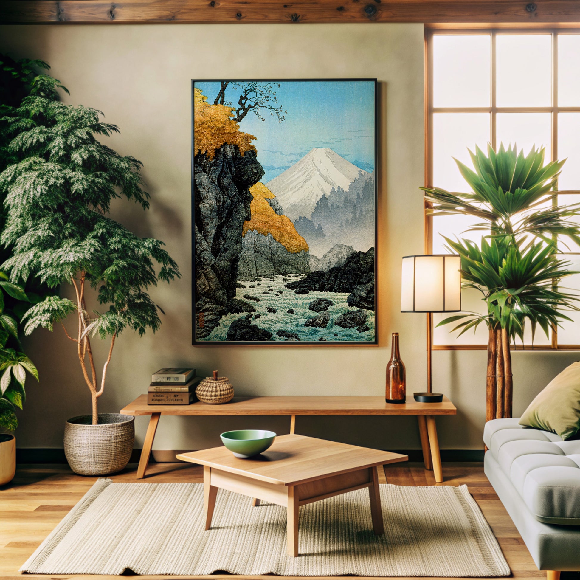 Design Concept No. 32 for Takahashi Hiroaki (Shōtei): Foot of Mount Ashitaka Japanese Wall Art