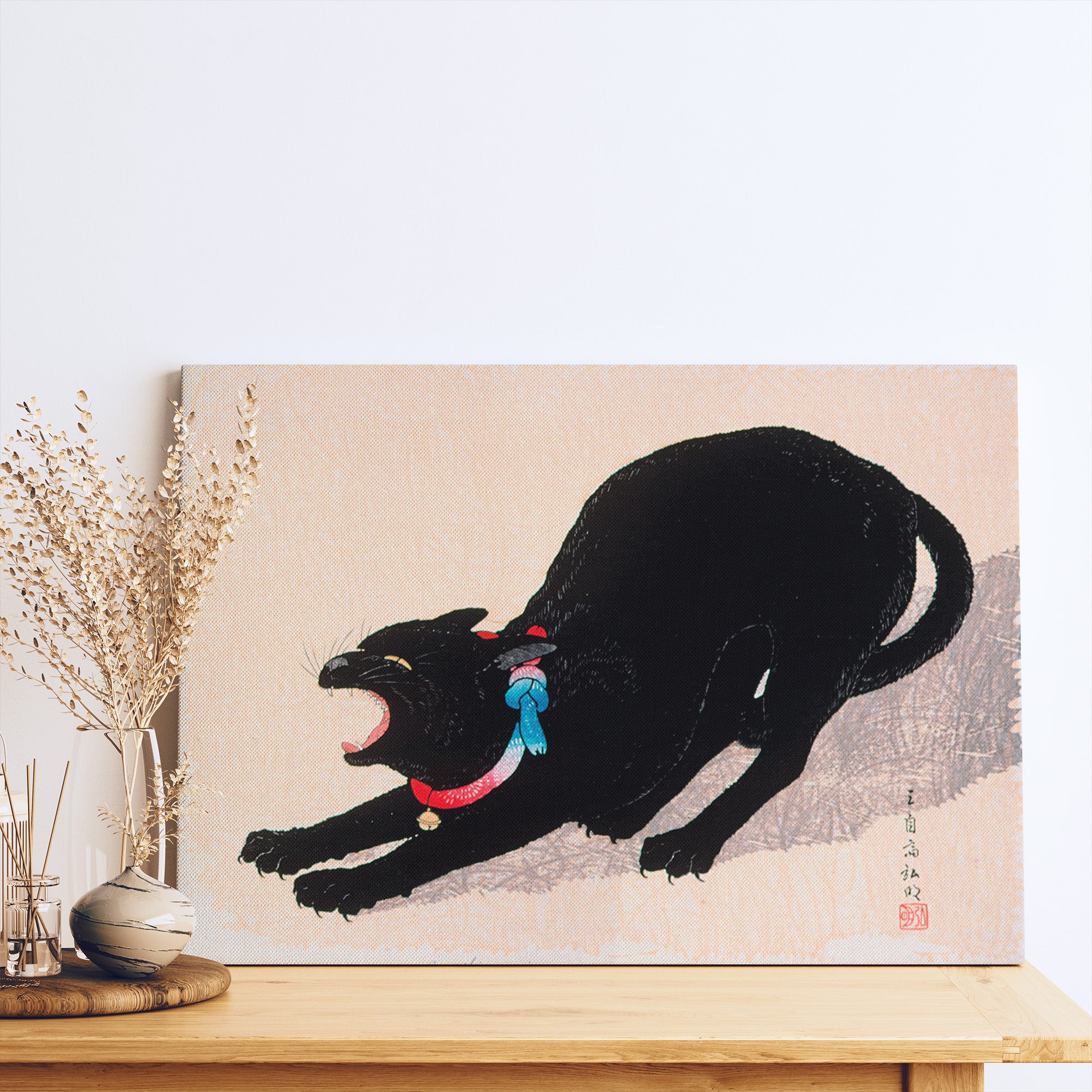 Sifflement du chat noir