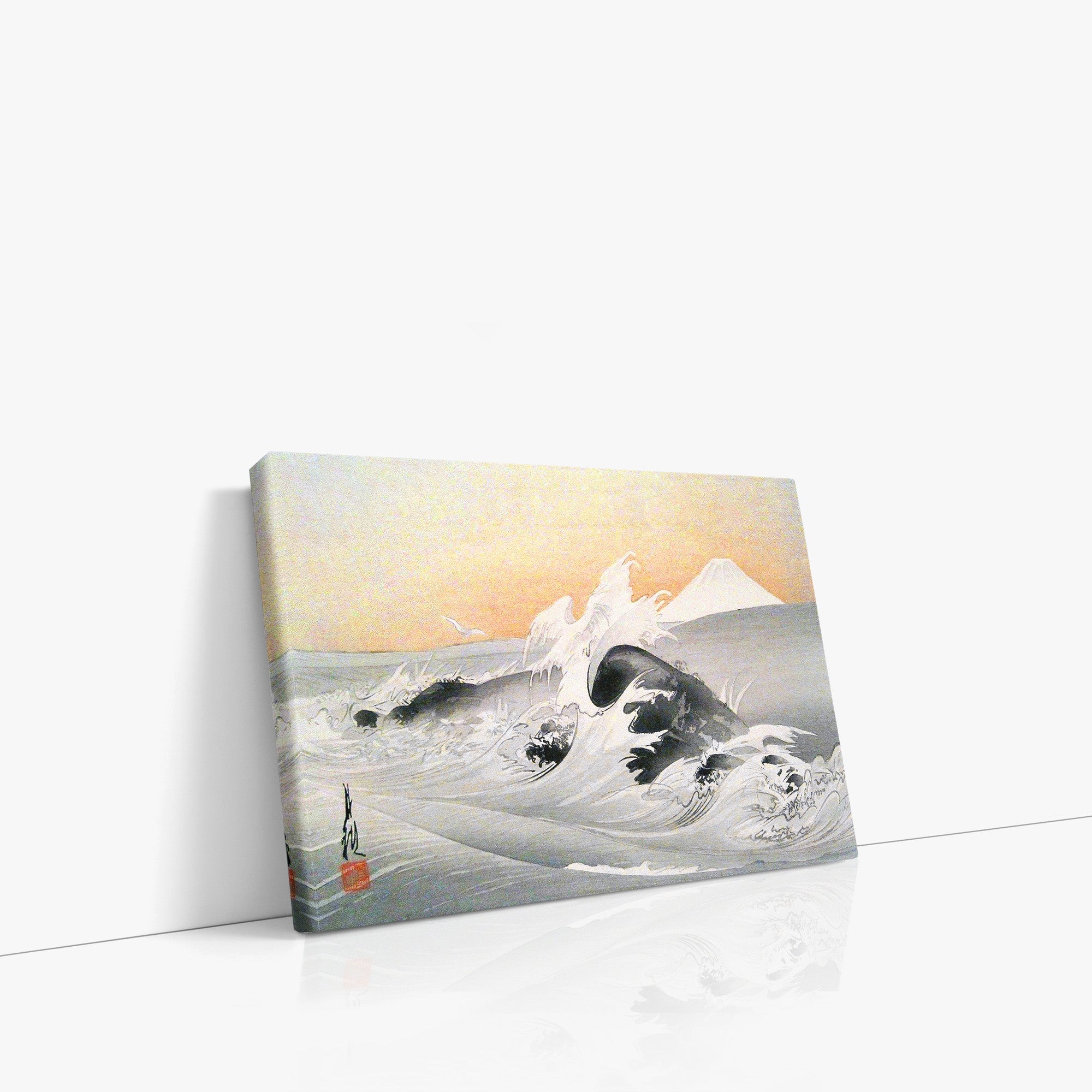 Fuji vom Meer aus gesehen