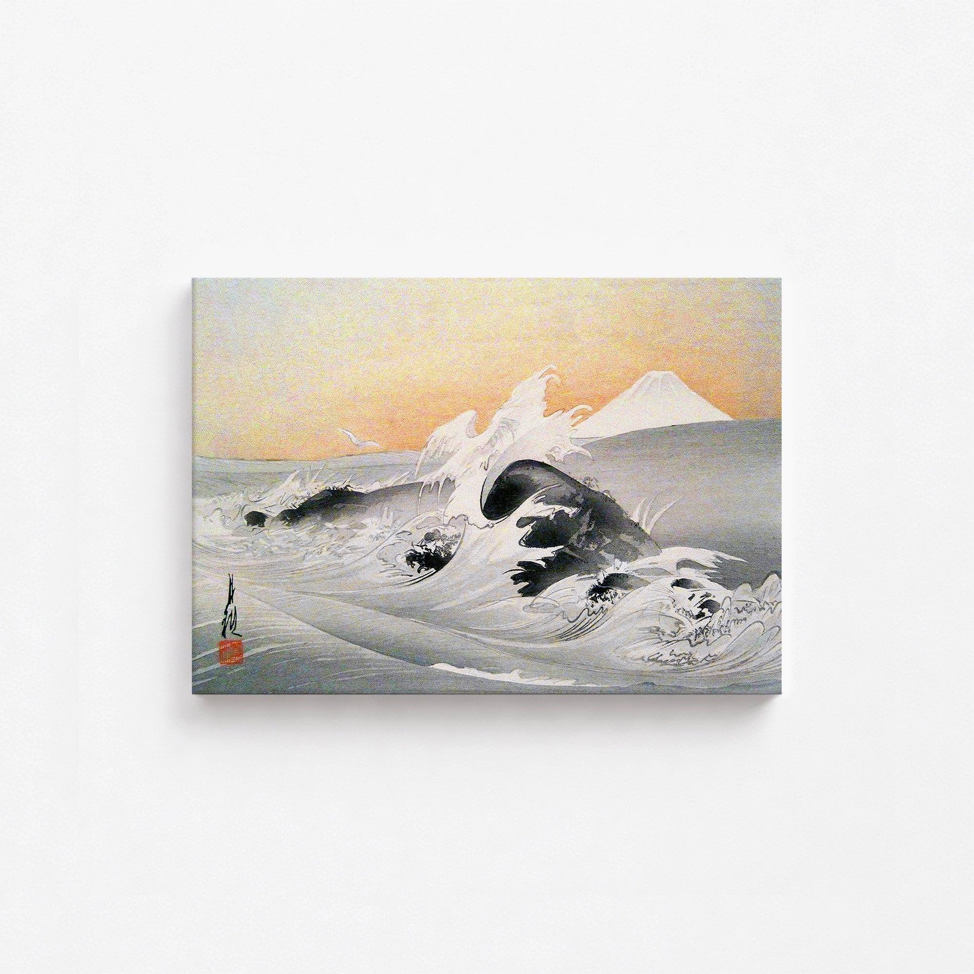 Fuji vom Meer aus gesehen