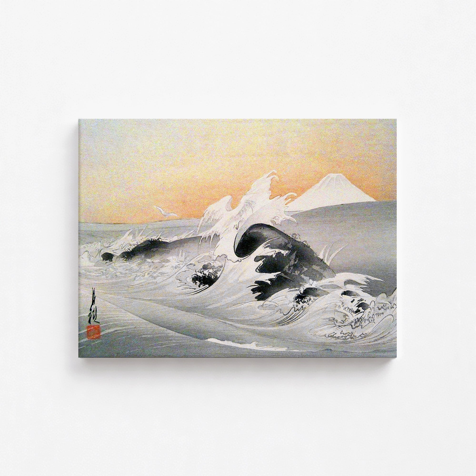 Fuji vom Meer aus gesehen