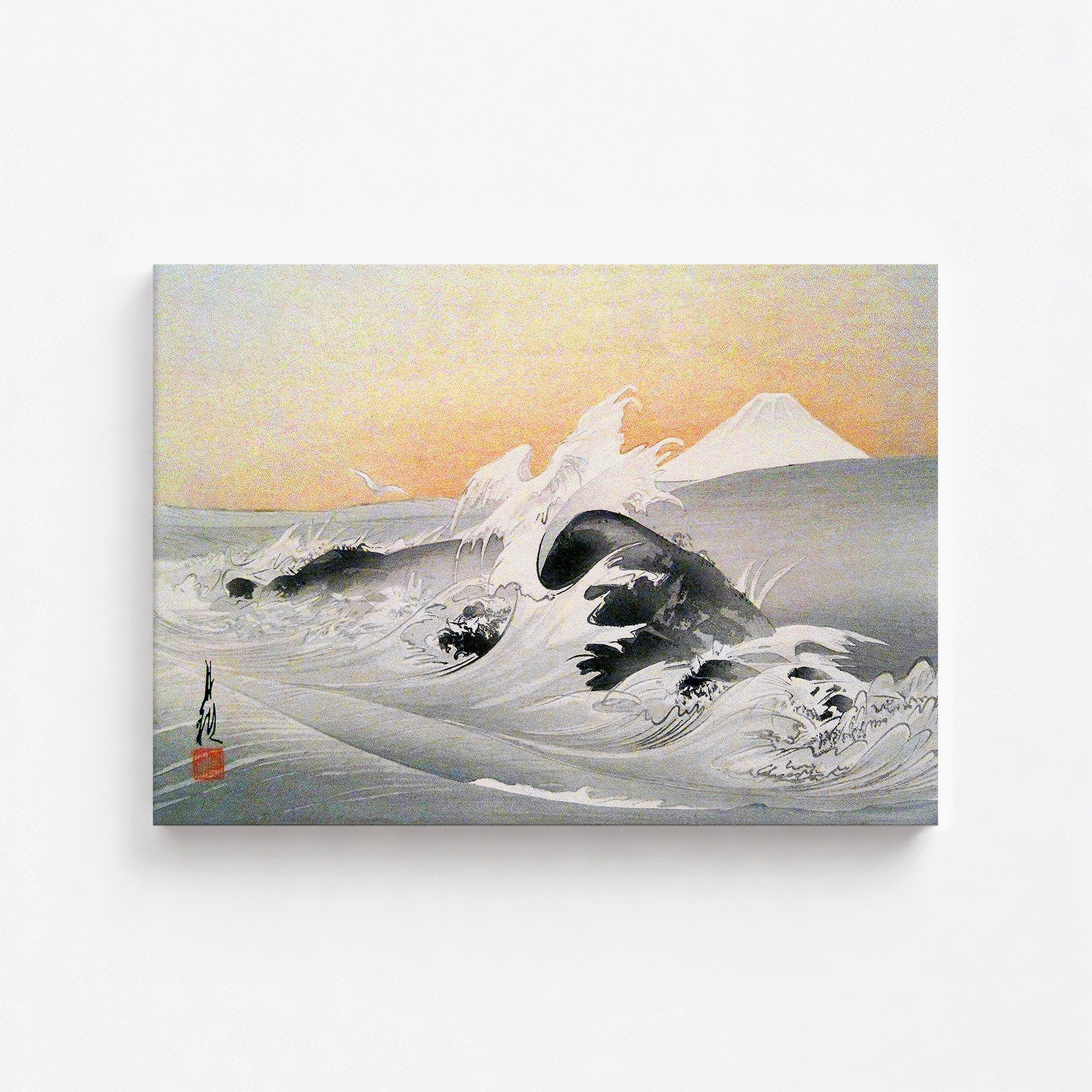 Fuji vom Meer aus gesehen
