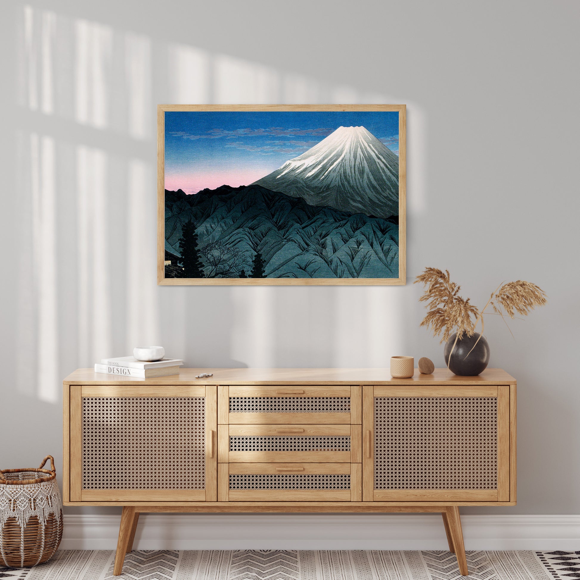 Design Concept No. 10 for Takahashi Hiroaki (Shōtei): Mount Fuji From Hakone Japanese Wall Art