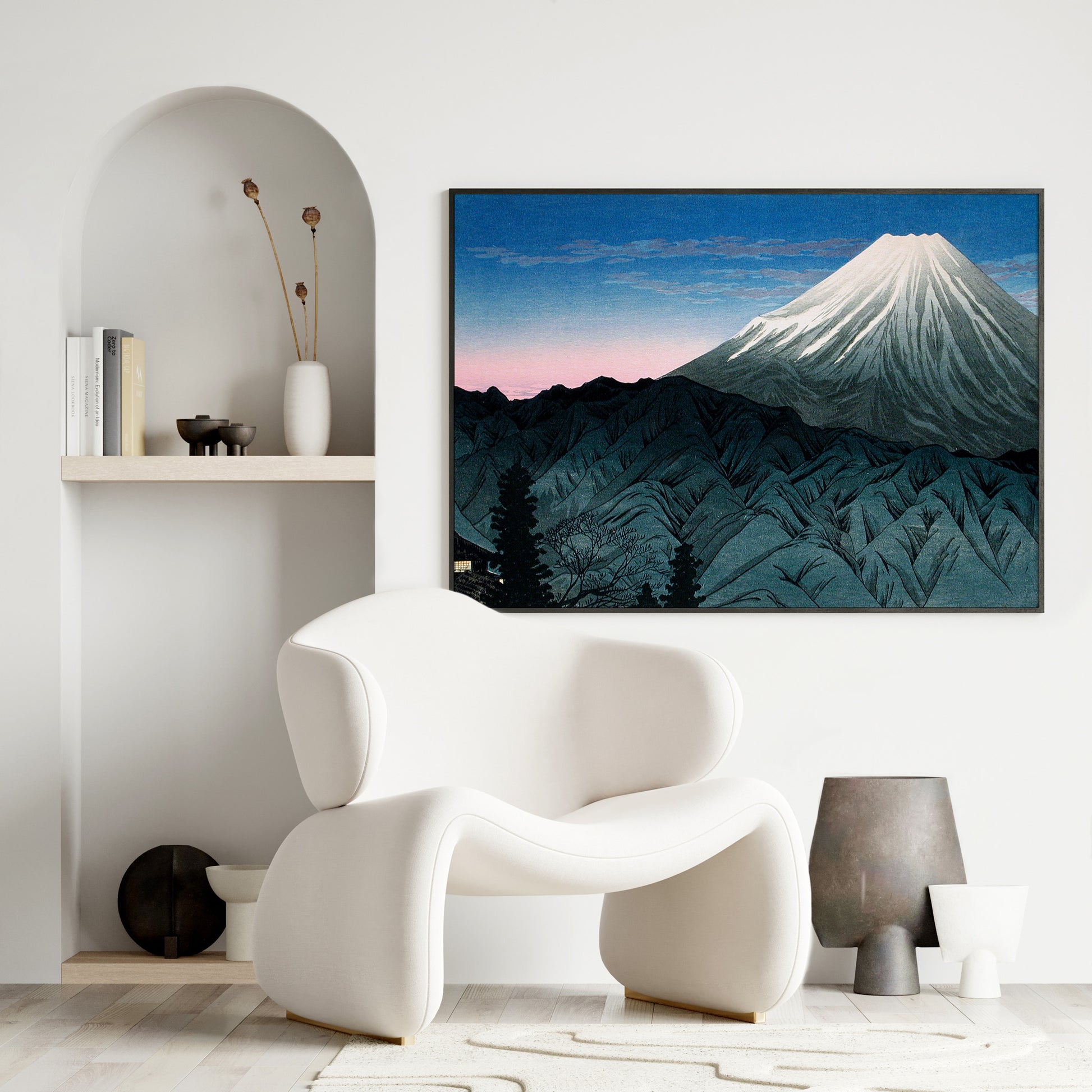 Design Concept No. 25 for Takahashi Hiroaki (Shōtei): Mount Fuji From Hakone Japanese Wall Art