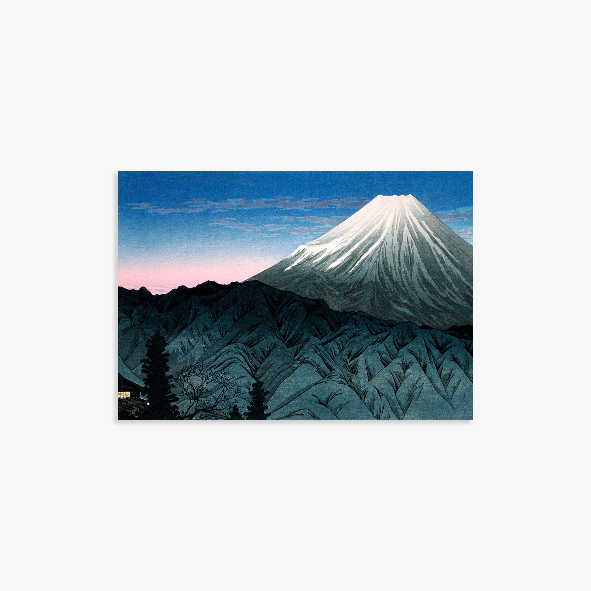 Takahashi Hiroaki (Shōtei): Mount Fuji From Hakone, 21x30cm Art Reproduction Unframed