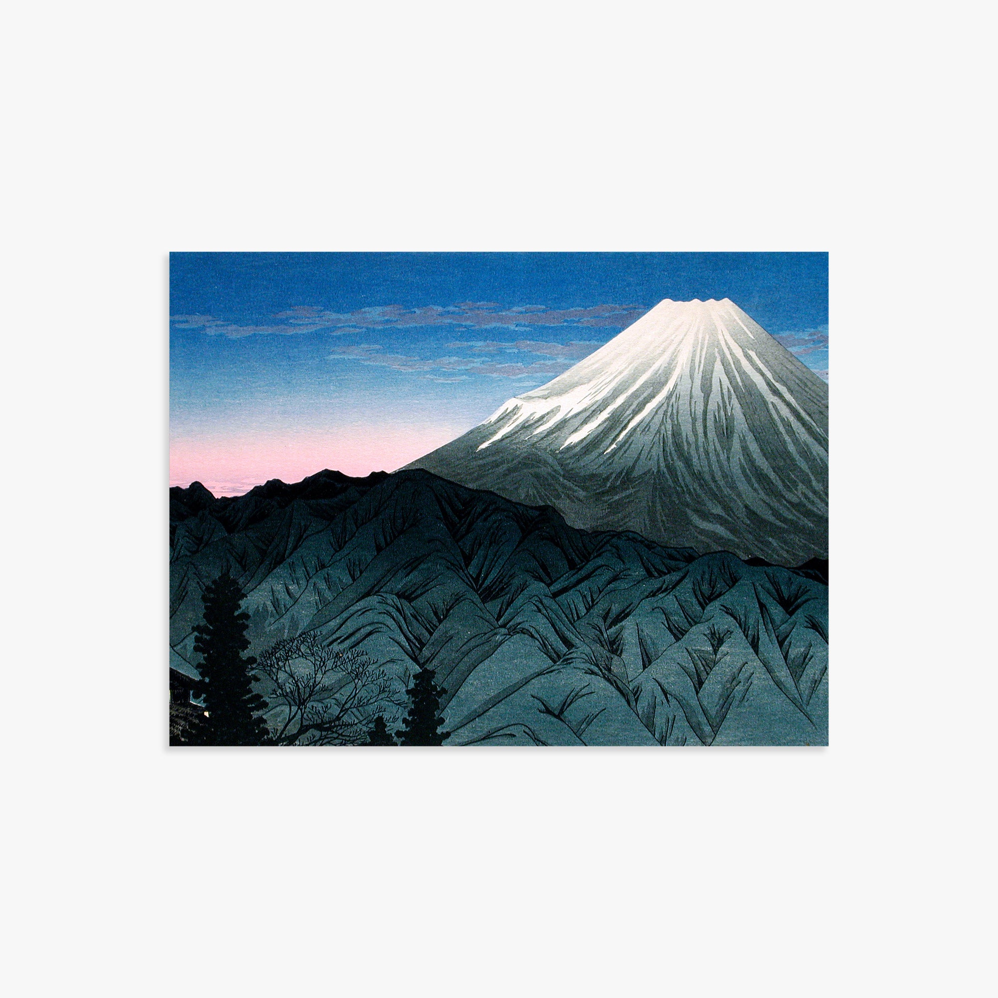 Takahashi Hiroaki (Shōtei): Mount Fuji From Hakone, 30x40cm Art Reproduction Unframed