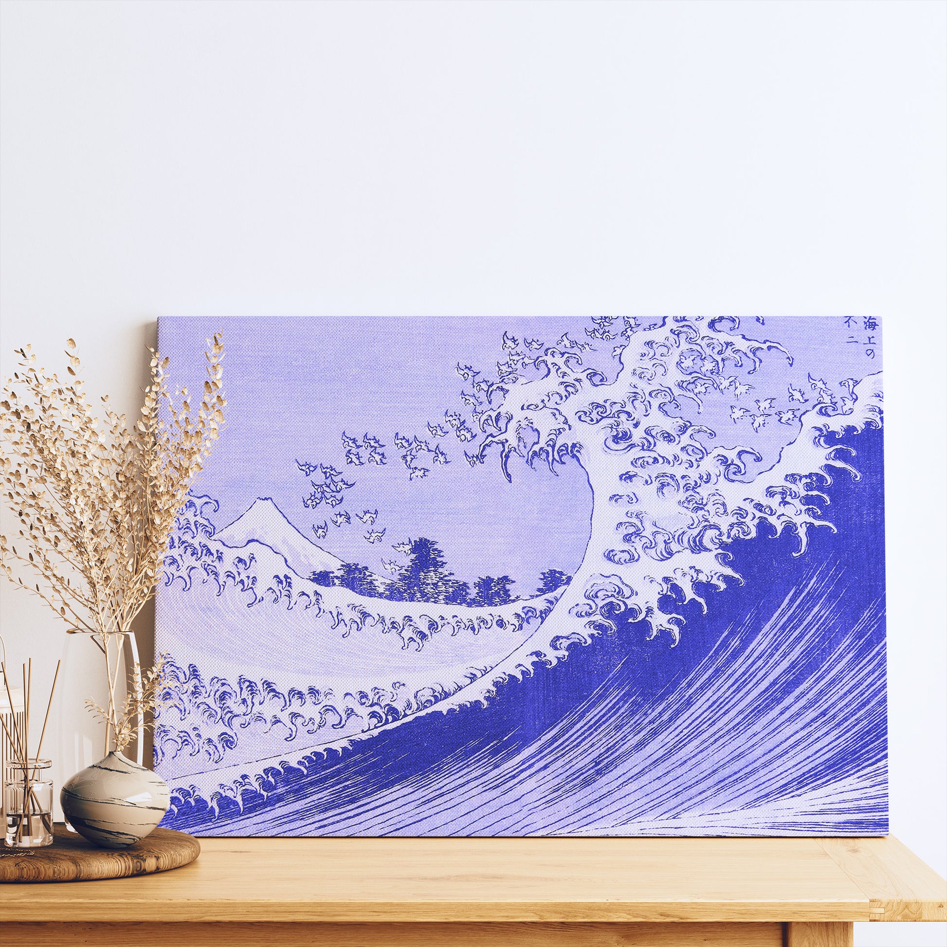 Design Concept No. 50 for Katsushika Hokusai: The Big wave Japanese Wall Art