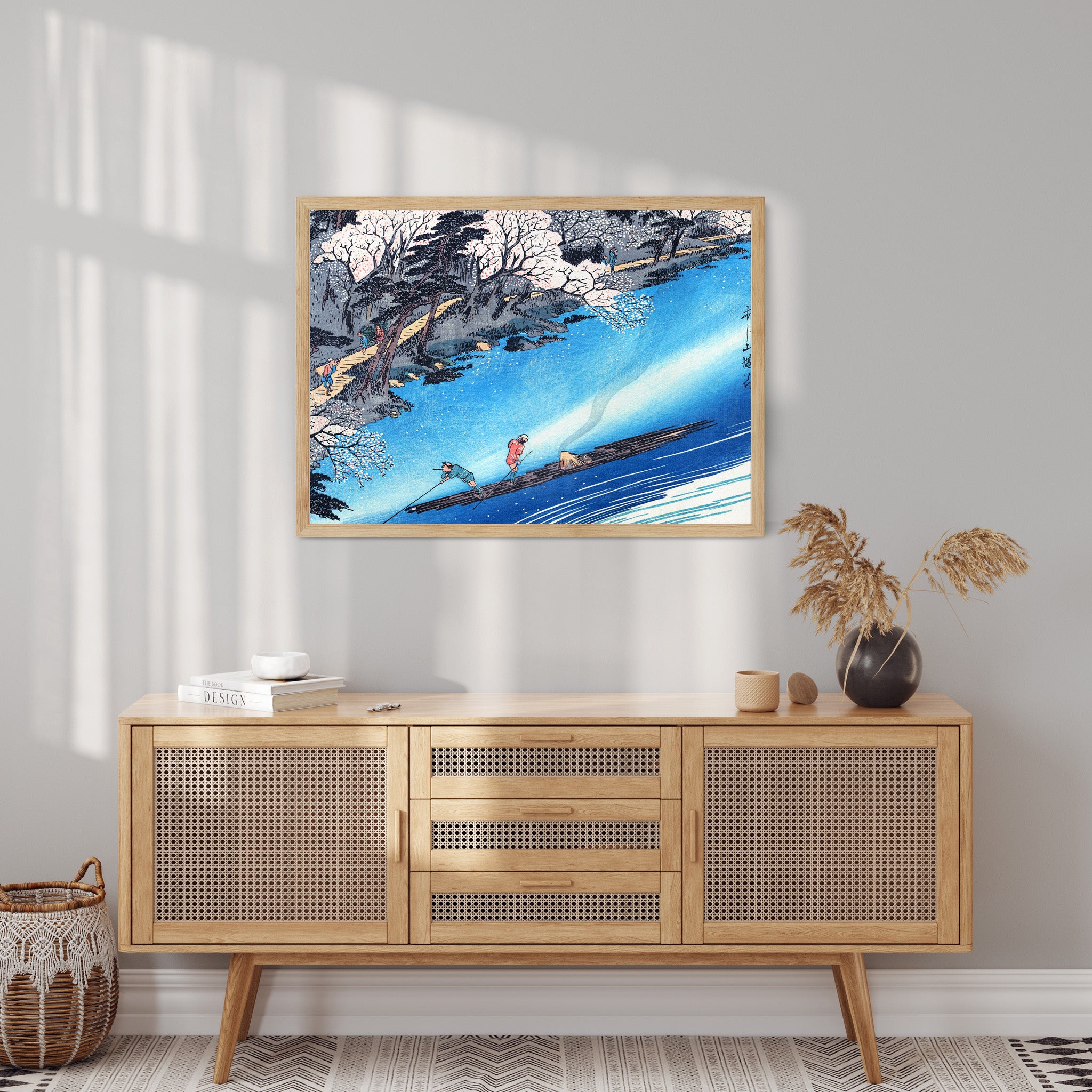 Design Concept No. 10 for Utagawa Hiroshige: Arashiyama Manka Japanese Wall Art