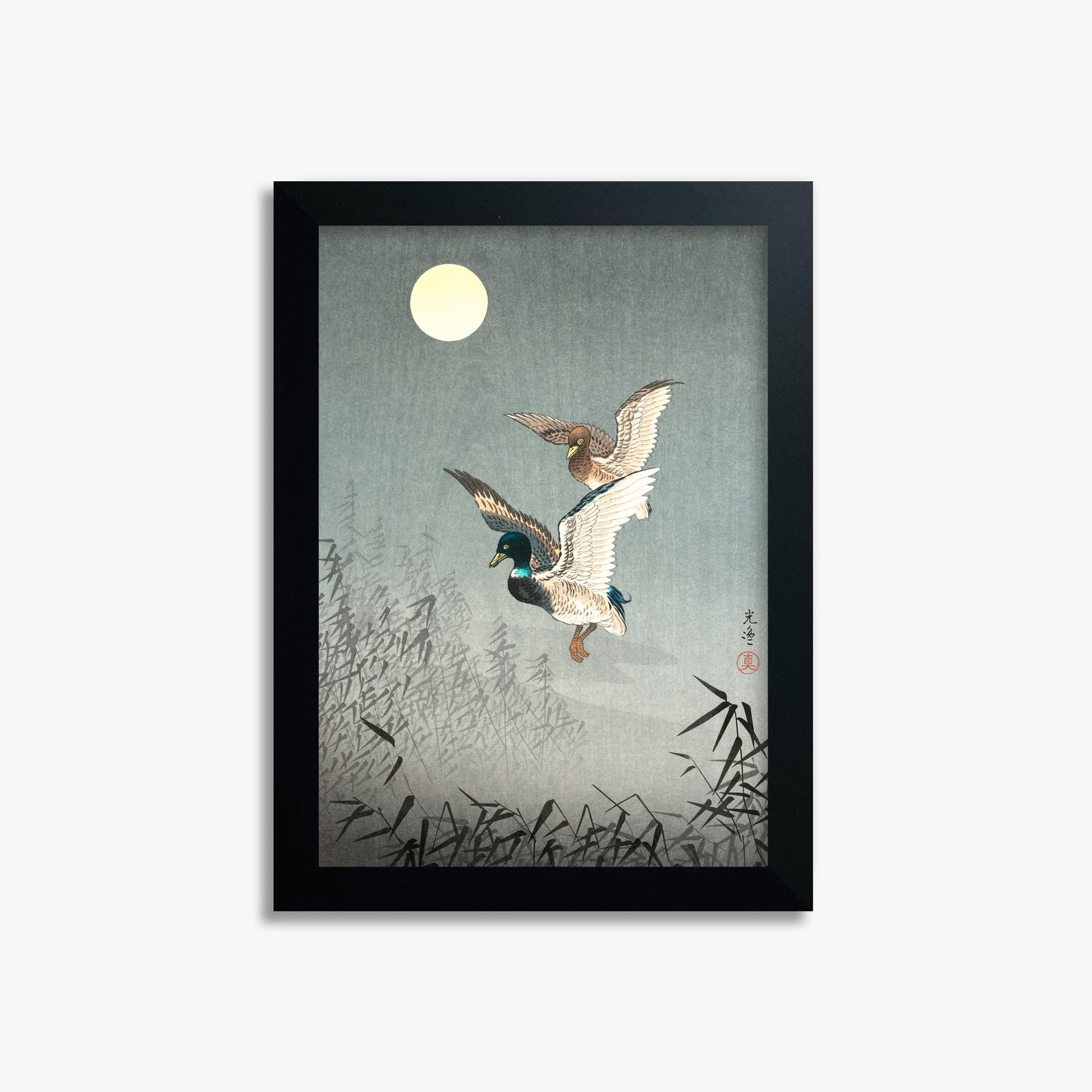 Tsuchiya Koitsu: Tokyo Views: Ducks 21x30 cm Art Reproduction With No Margin