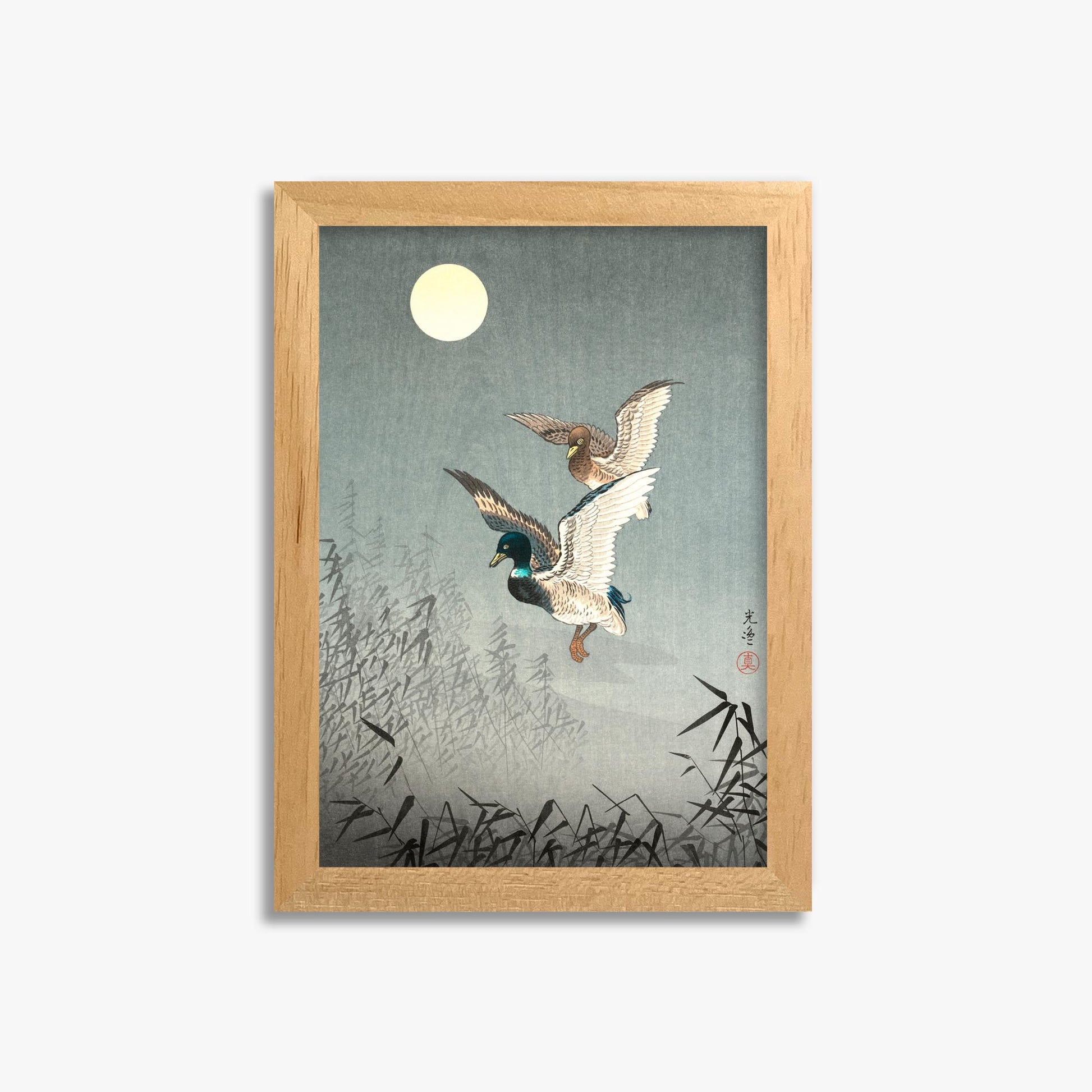 Tsuchiya Koitsu: Tokyo Views: Ducks 21x30 cm Art Reproduction With No Margin