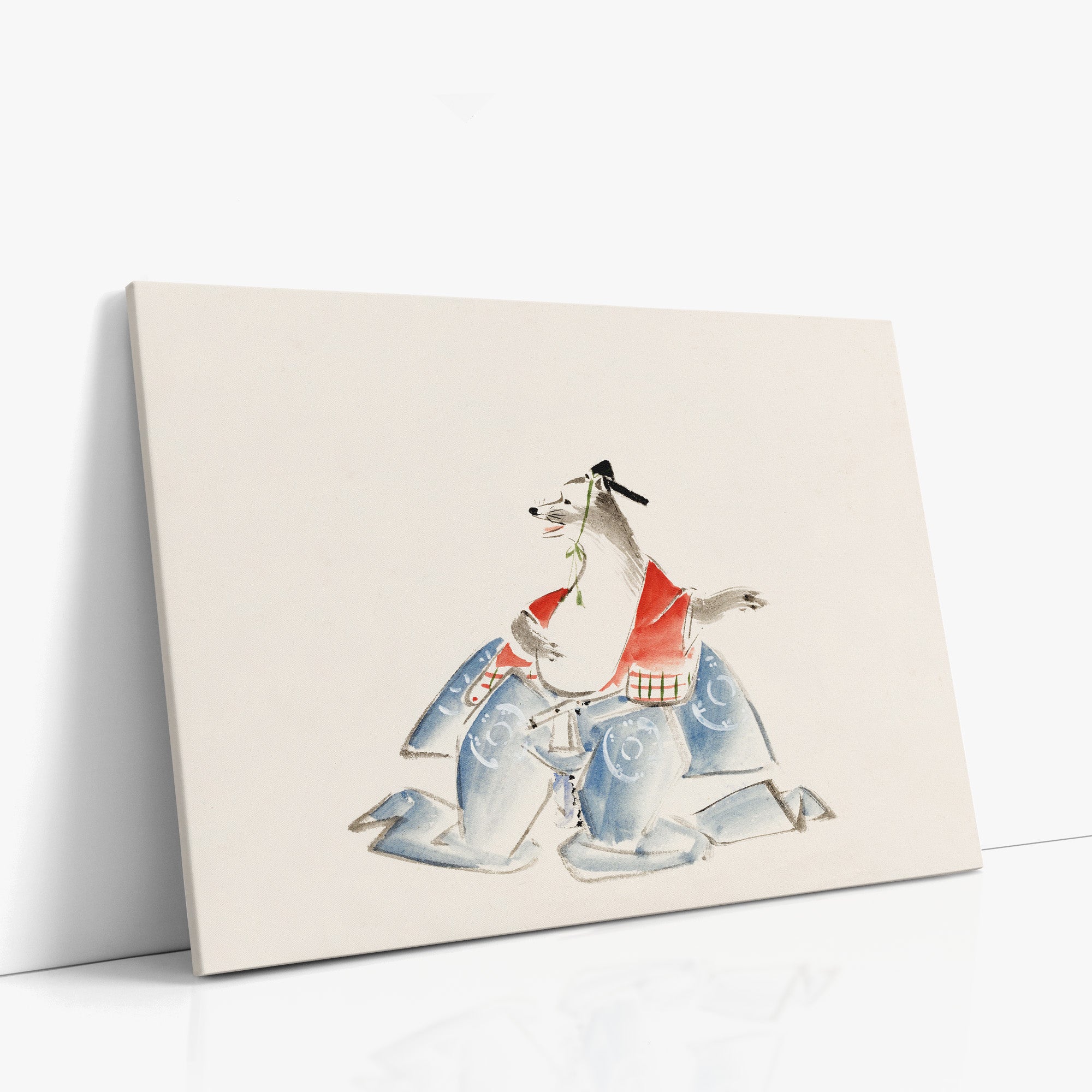Tanuki (extrait de l'album de croquis d'Ichiryusai Hiroshige)