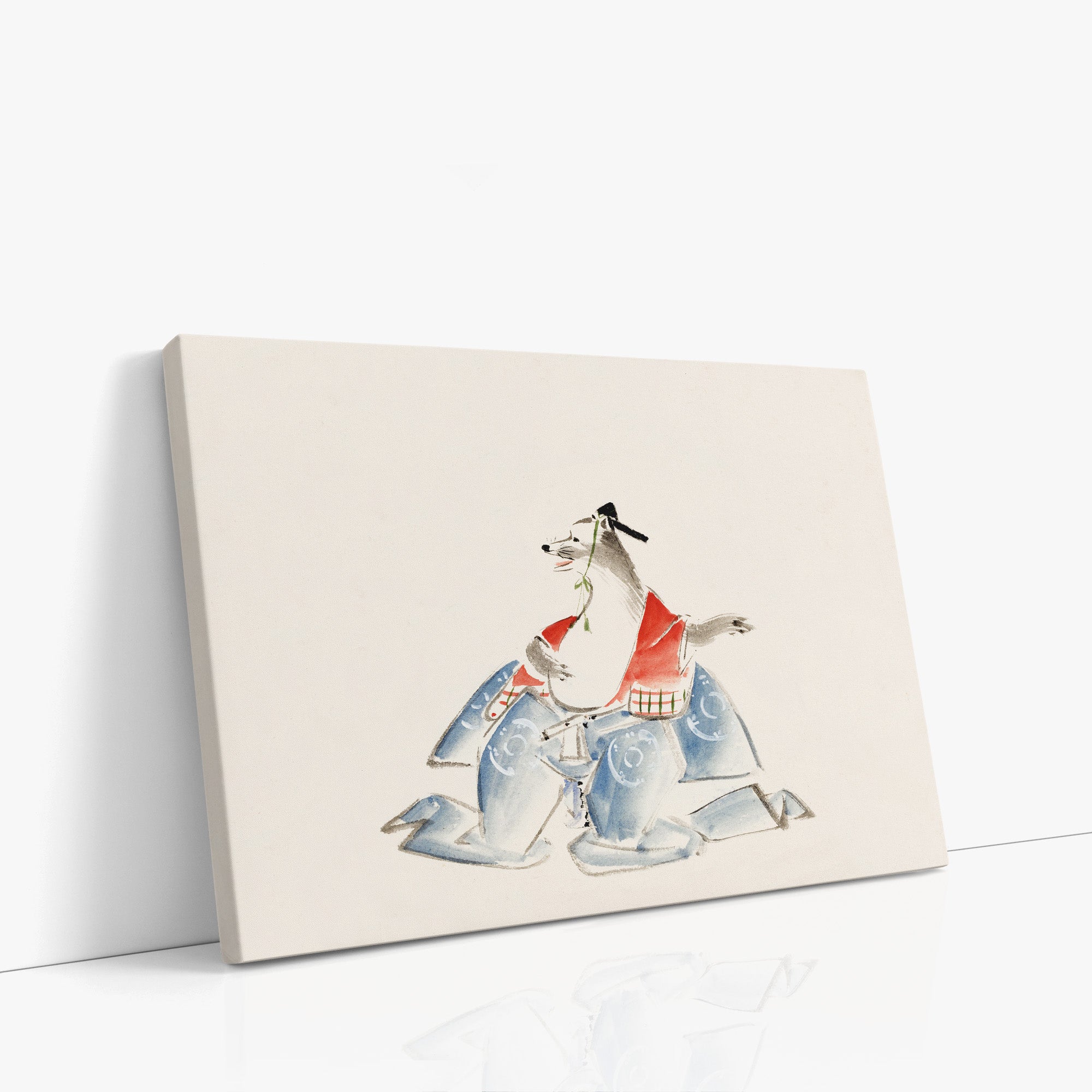 Tanuki (extrait de l'album de croquis d'Ichiryusai Hiroshige)