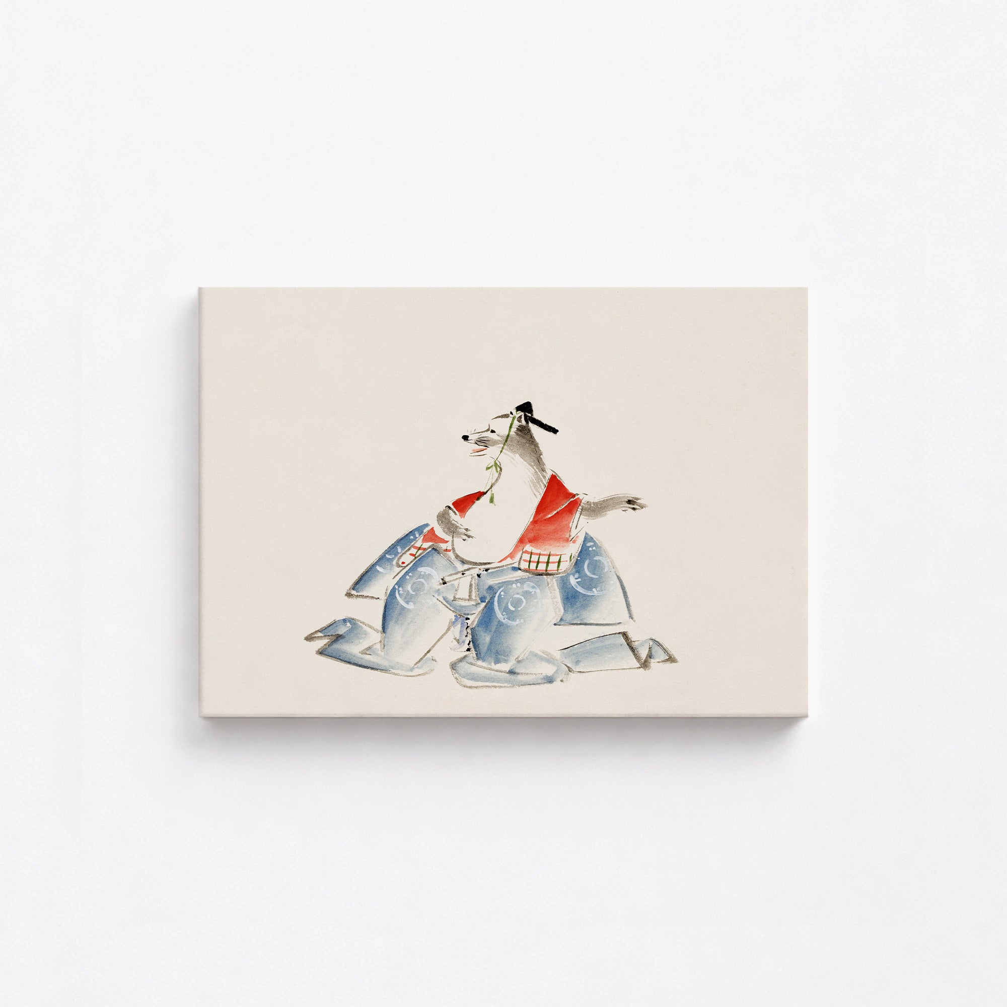 Tanuki (extrait de l'album de croquis d'Ichiryusai Hiroshige)