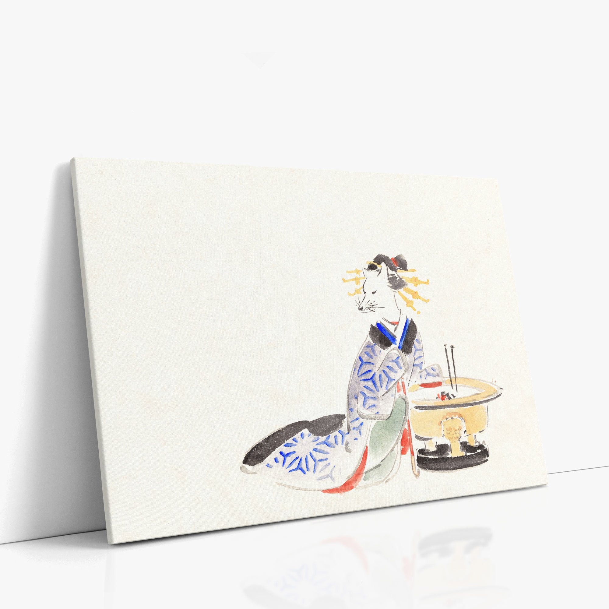 Renard (extrait de l'album de croquis d'Ichiryusai Hiroshige)