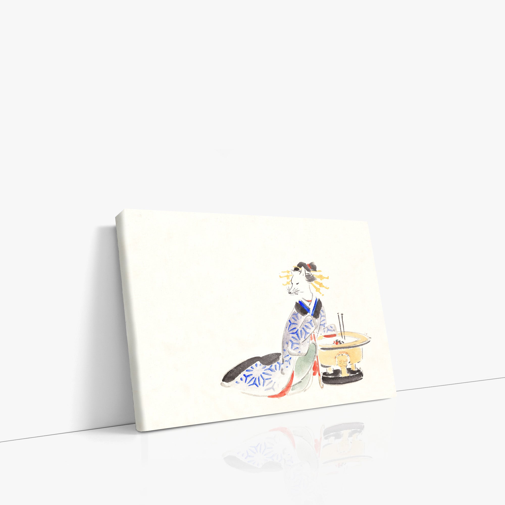 Renard (extrait de l'album de croquis d'Ichiryusai Hiroshige)