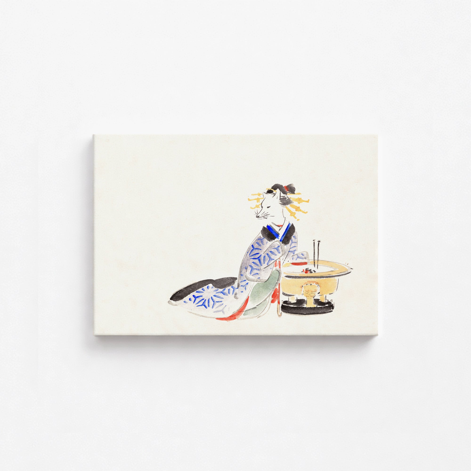 Renard (extrait de l'album de croquis d'Ichiryusai Hiroshige)