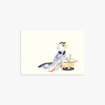 Utagawa Hiroshige: Fox (from the Album of Ichiryusai Hiroshige`s Sketches), 21x30cm Art Reproduction Unframed