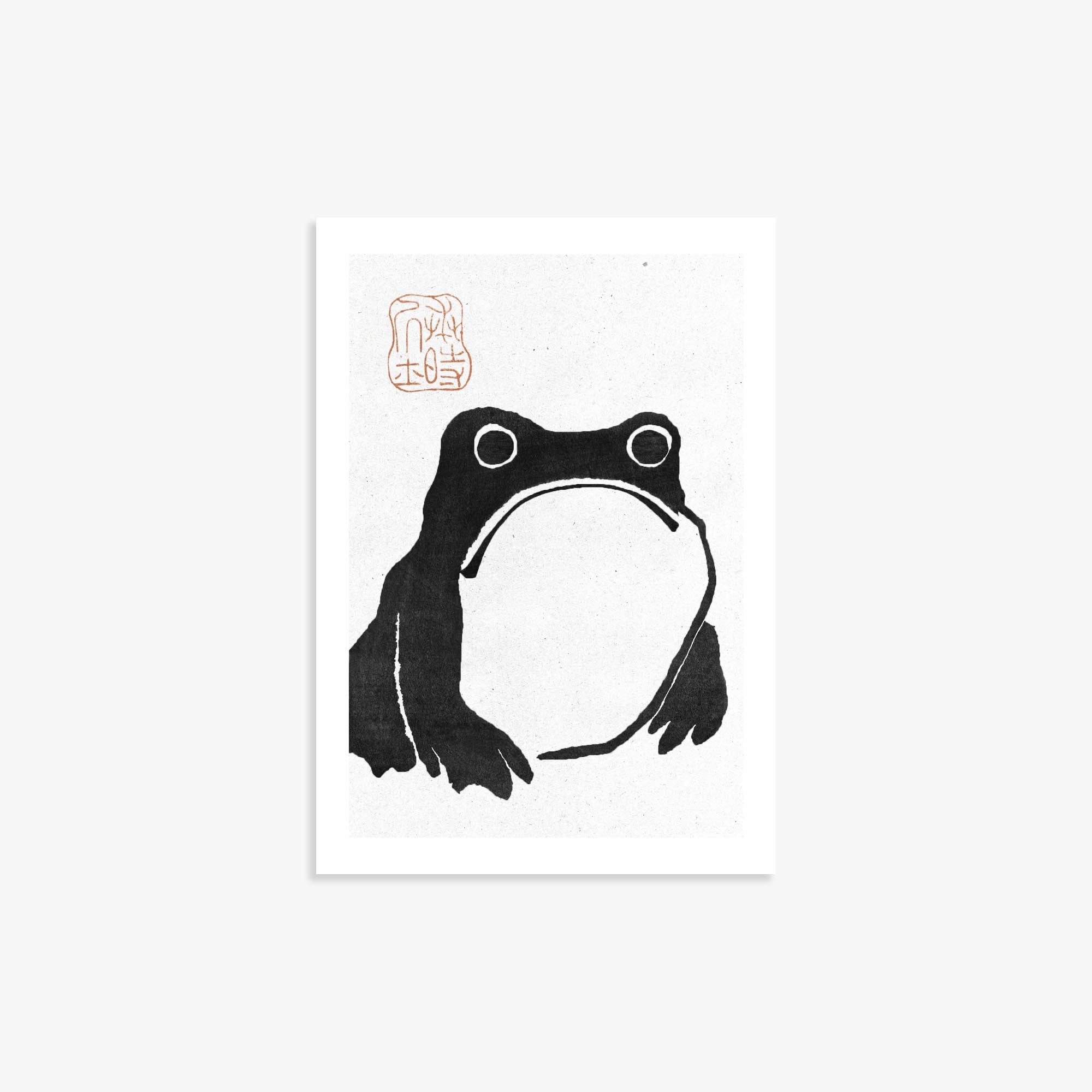 Matsumoto Hōji — The Toad, monochrome edition | Japandi.Art