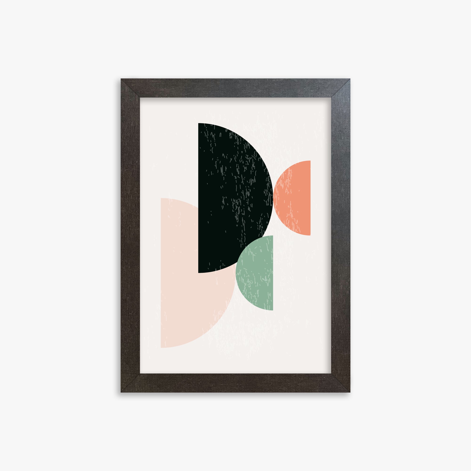 Eclipse Harmony, 21x30cm Framed Poster With Espresso Frame