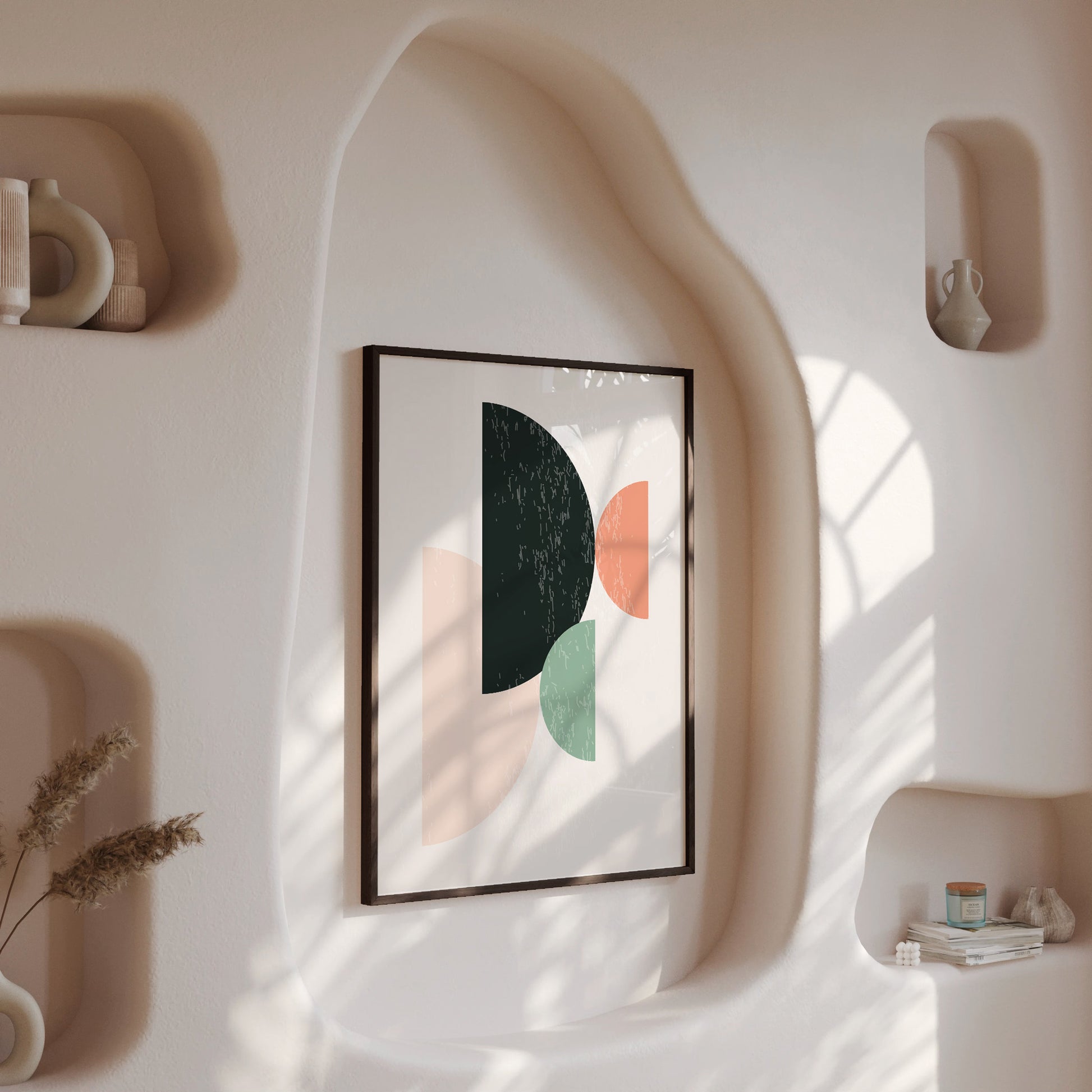 Design Concept No. 13 for Eclipse Harmony Modern Poster Art
