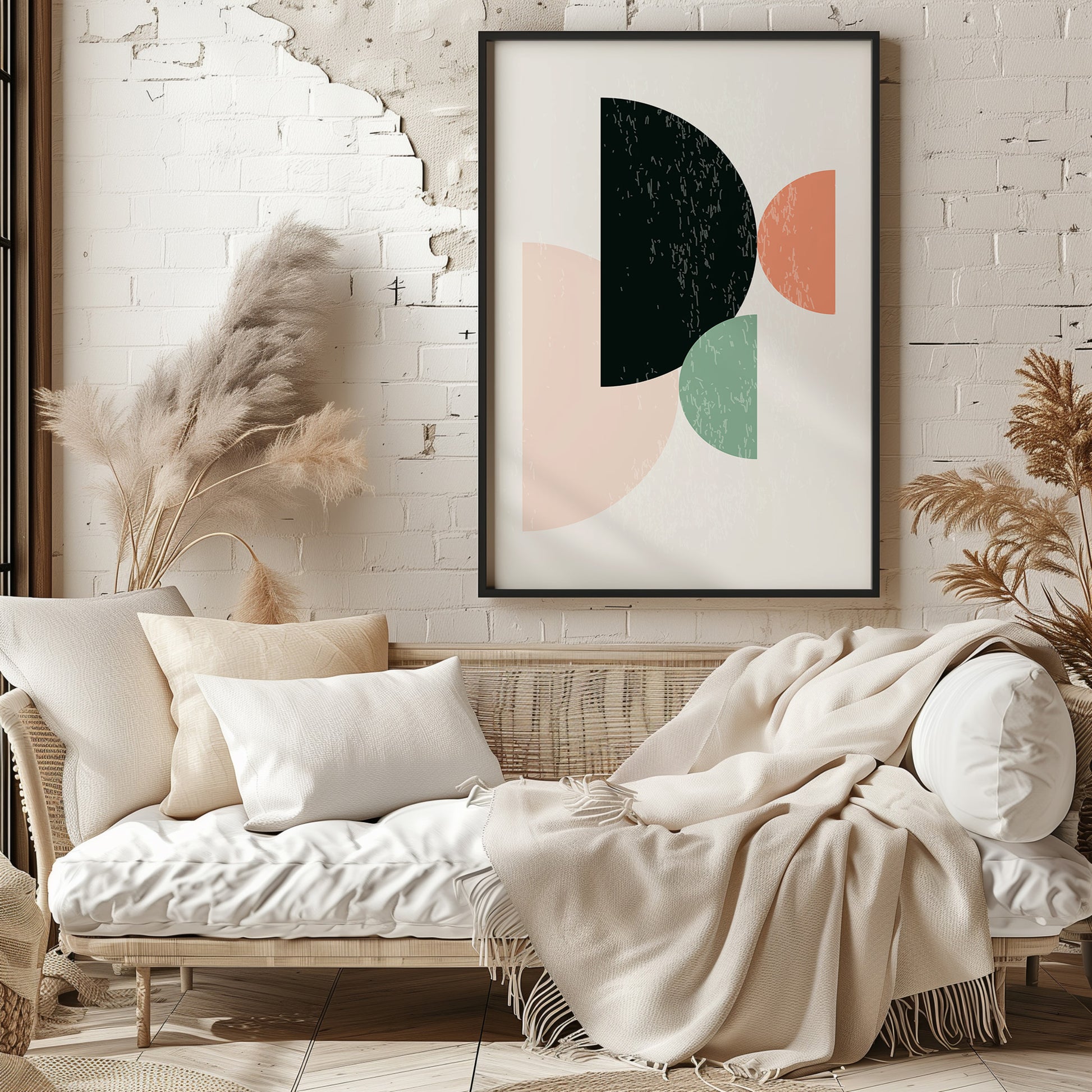 Design Concept No. 29 for Eclipse Harmony Modern Poster Art