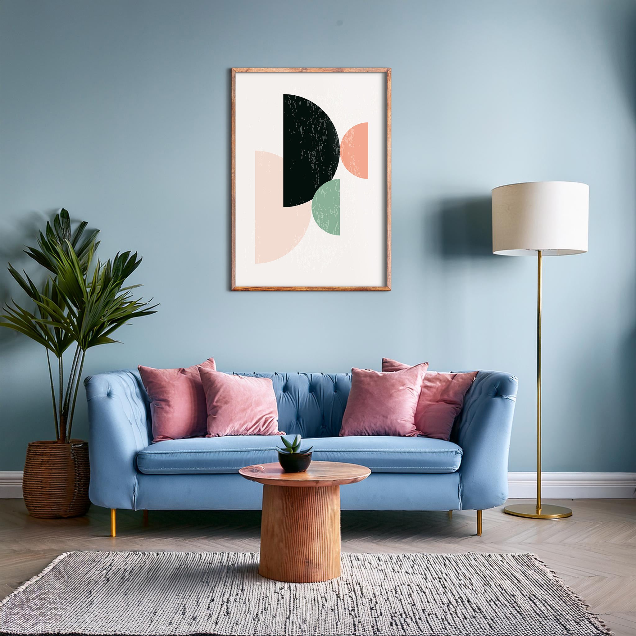 Design Concept No. 28 for Eclipse Harmony Modern Poster Art