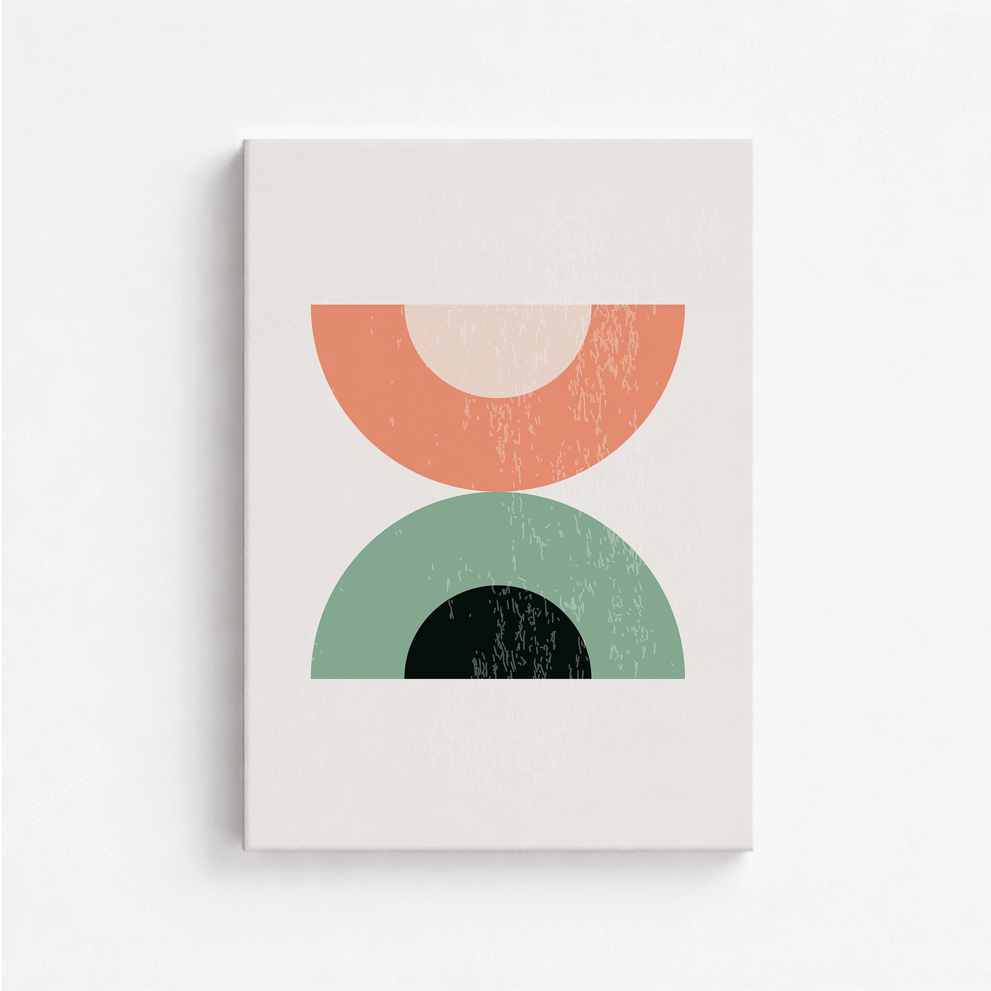 Sunset Balance, 50x70cm Satin Canvas Poster