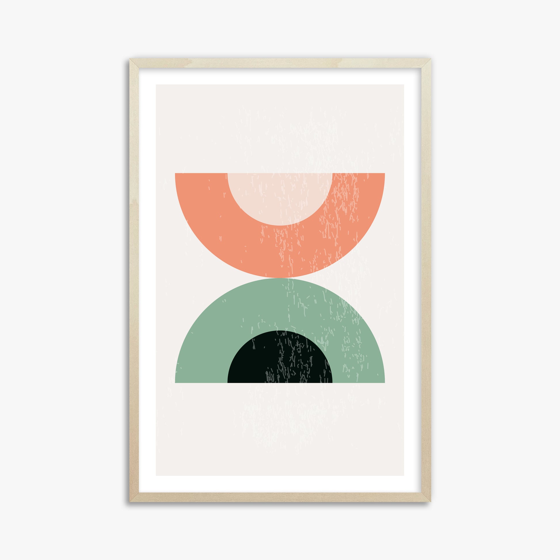 Sunset Balance, 61x91cm Framed Poster With Lime Wood Frame
