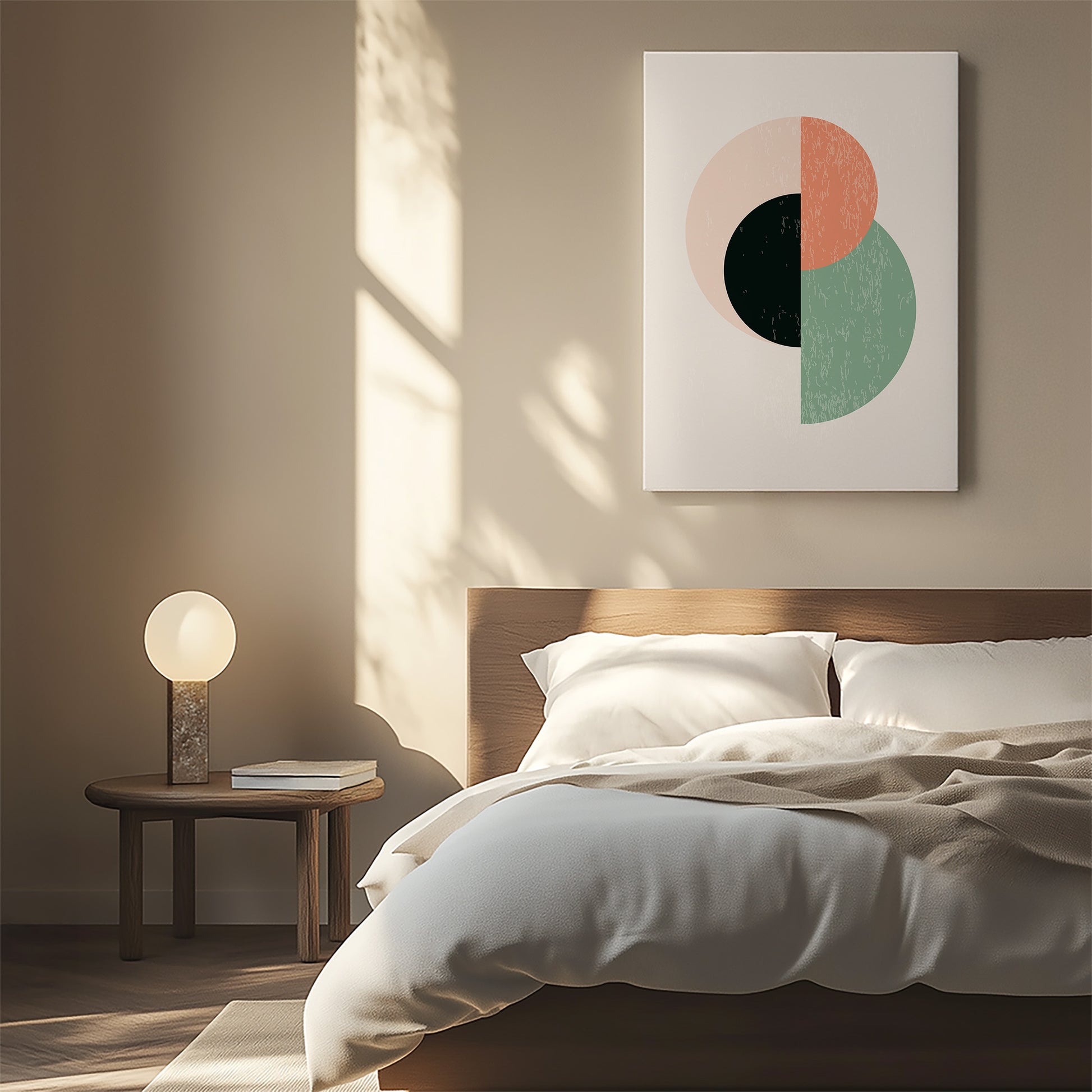 Design Concept No. 55 for Geometric Harmony Modern Poster Art