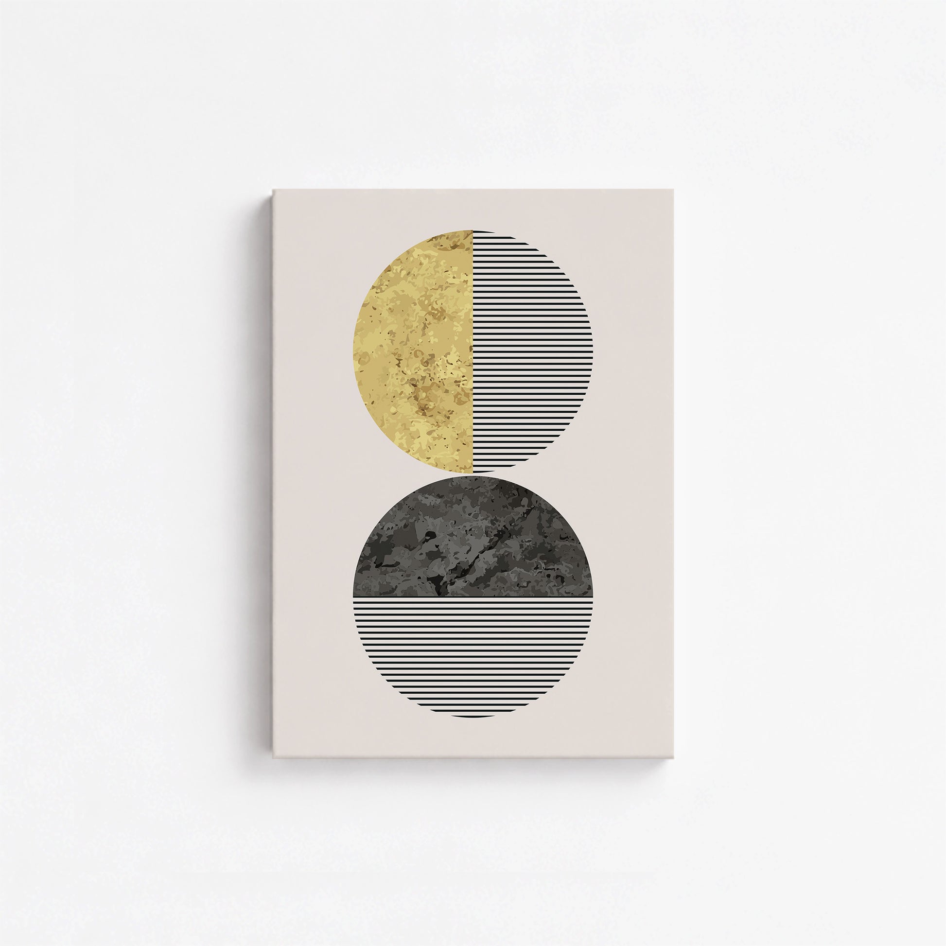 Eclipse Horizon, 21x30cm Satin Canvas Art Reproduction