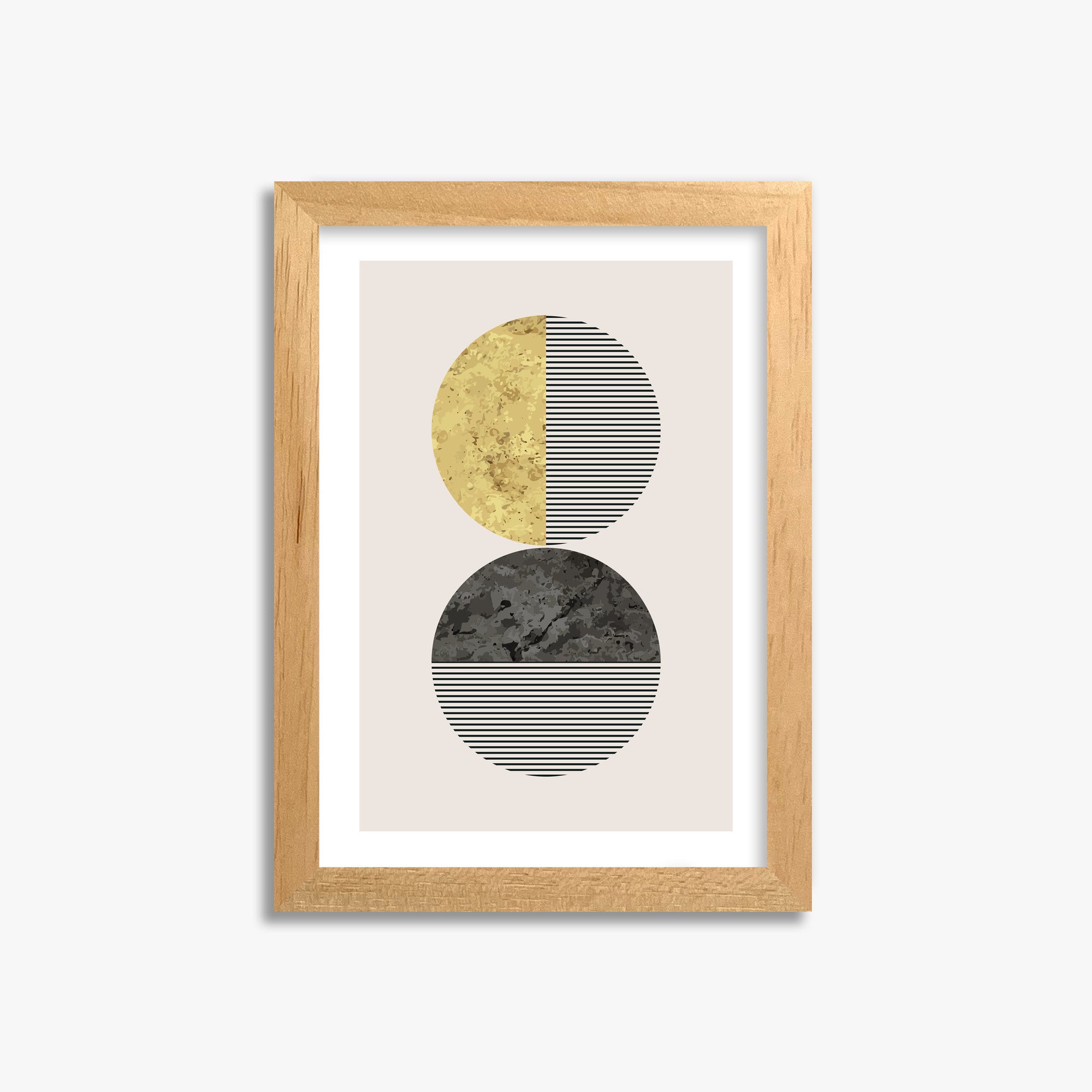 Eclipse Horizon, 21x30cm Oak Framed Art Reproduction