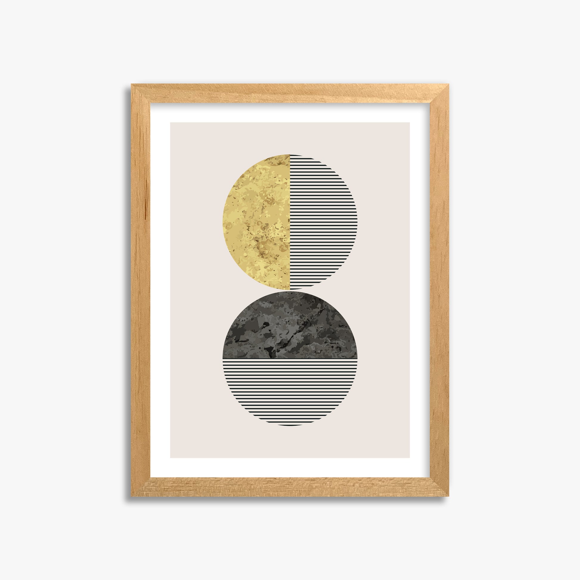Eclipse Horizon, 30x40cm Oak Framed Art Reproduction