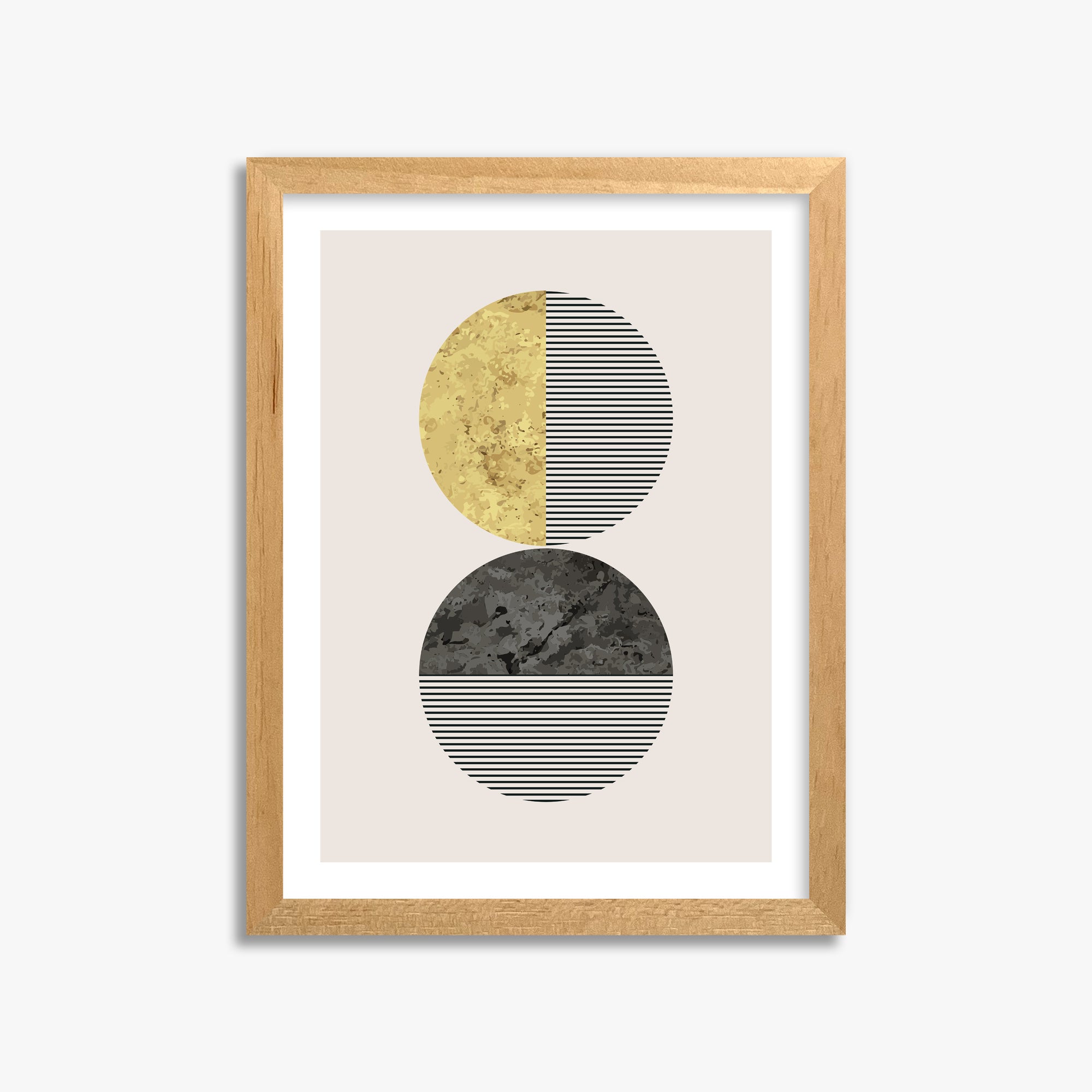 Eclipse Horizon, 30x40cm Oak Framed Art Reproduction