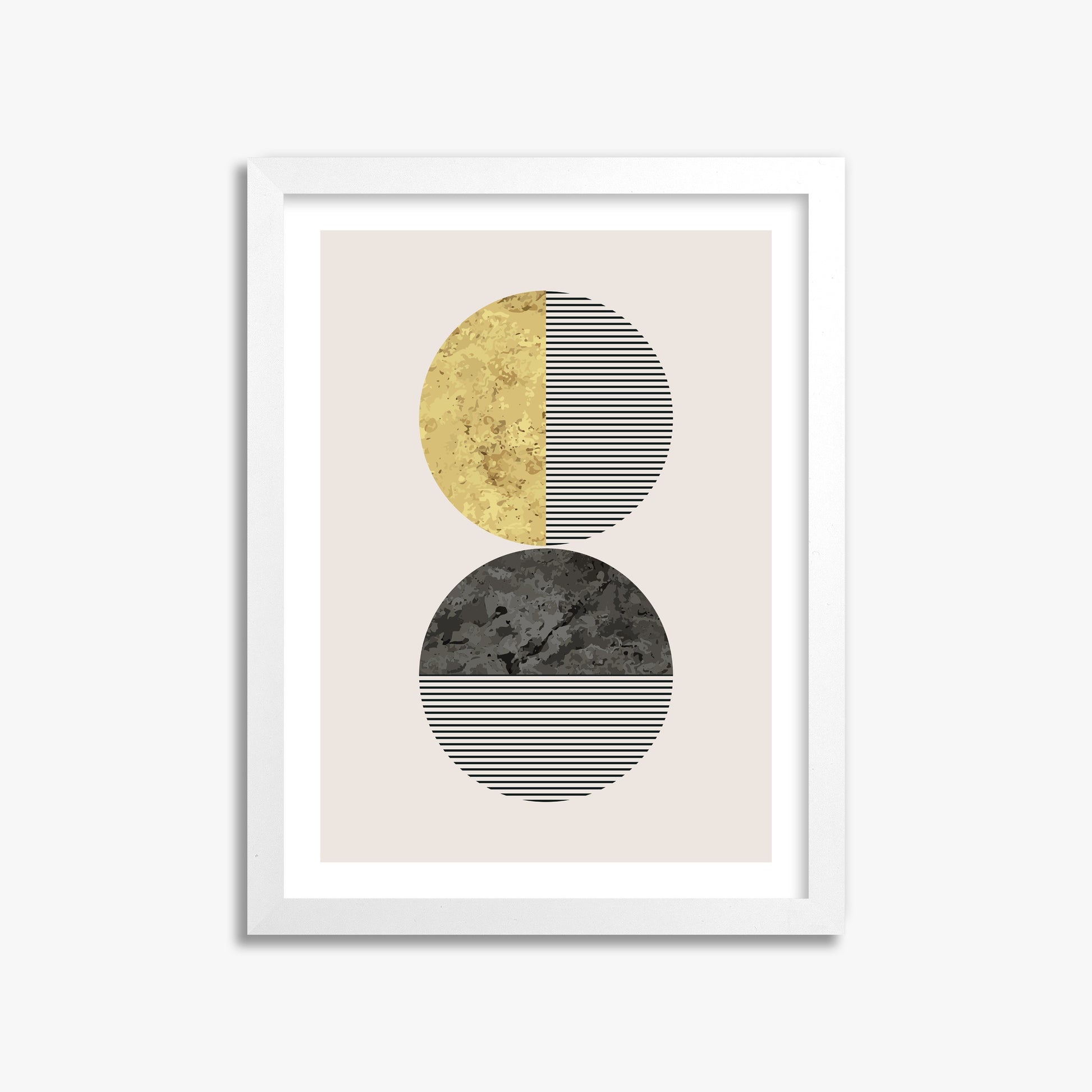 Eclipse Horizon, 30x40cm Whitek Framed Art Reproduction