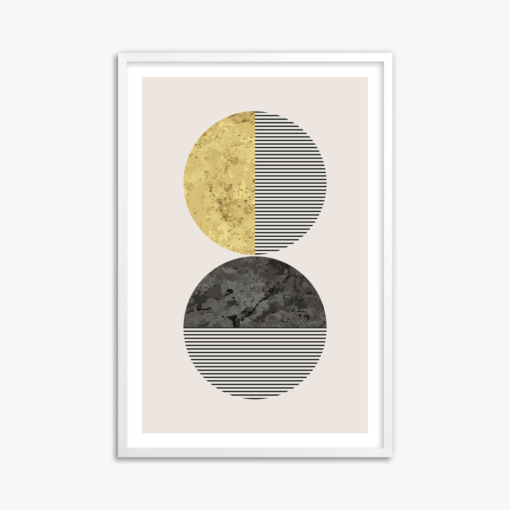 Eclipse Horizon, 61x91cm Whitek Framed Art Reproduction