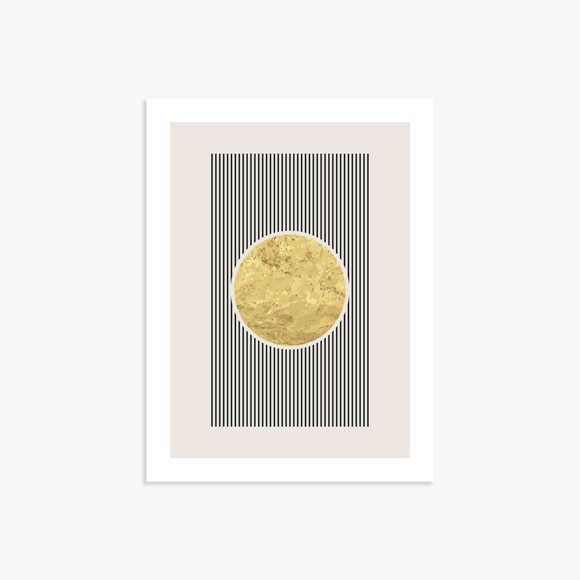 Golden Horizon Eclipse, 30x40cm Printed Poster