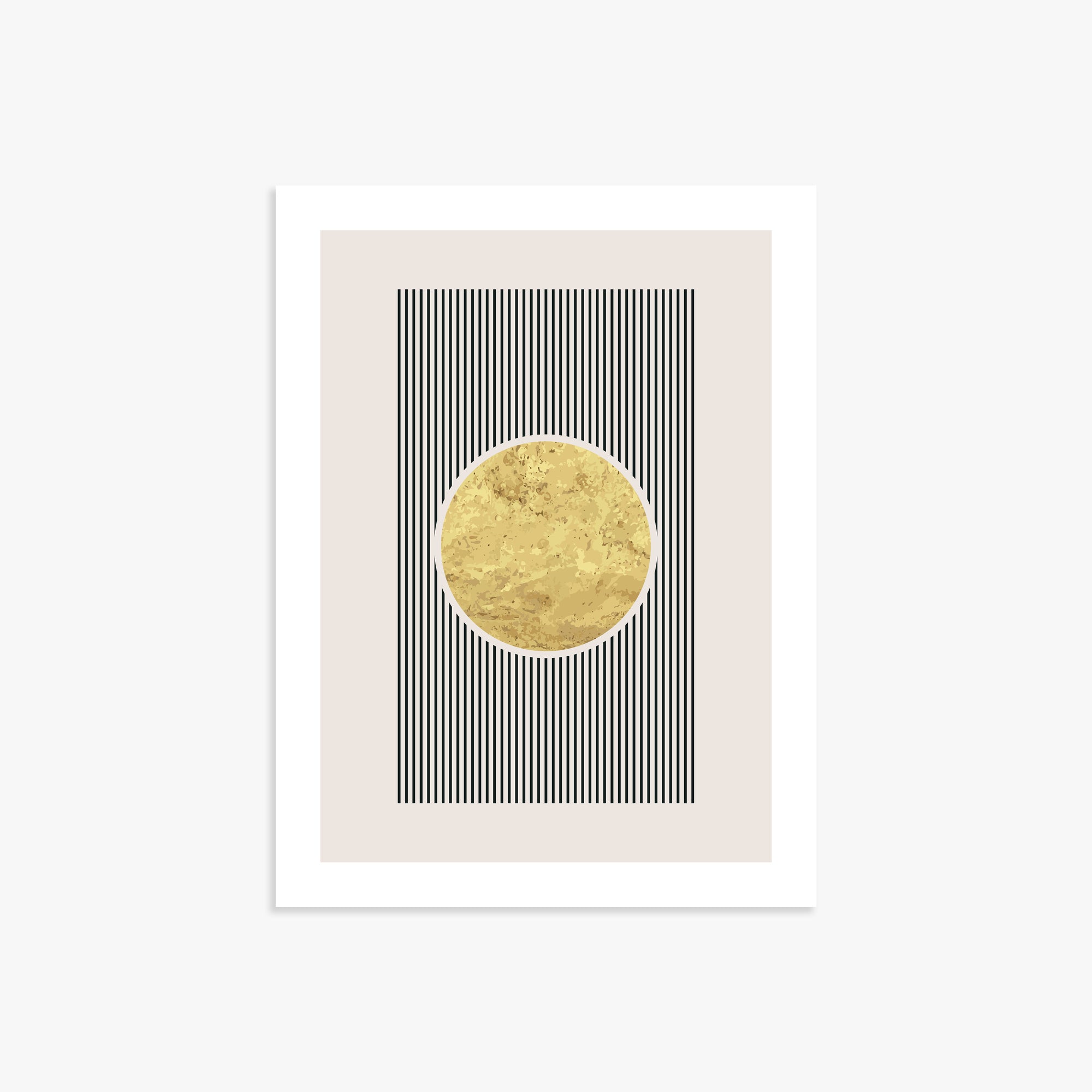 Golden Horizon Eclipse, 30x40cm Printed Poster