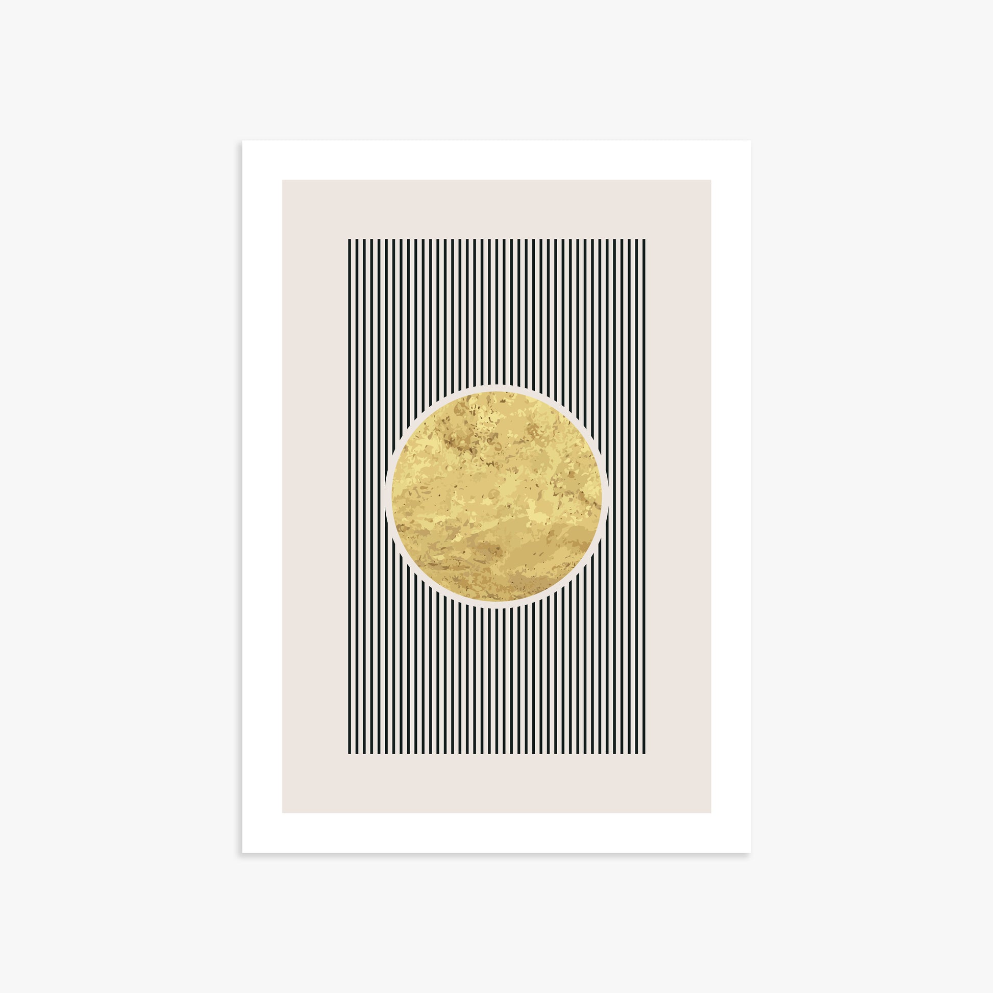 Golden Horizon Eclipse, 50x70cm Printed Poster