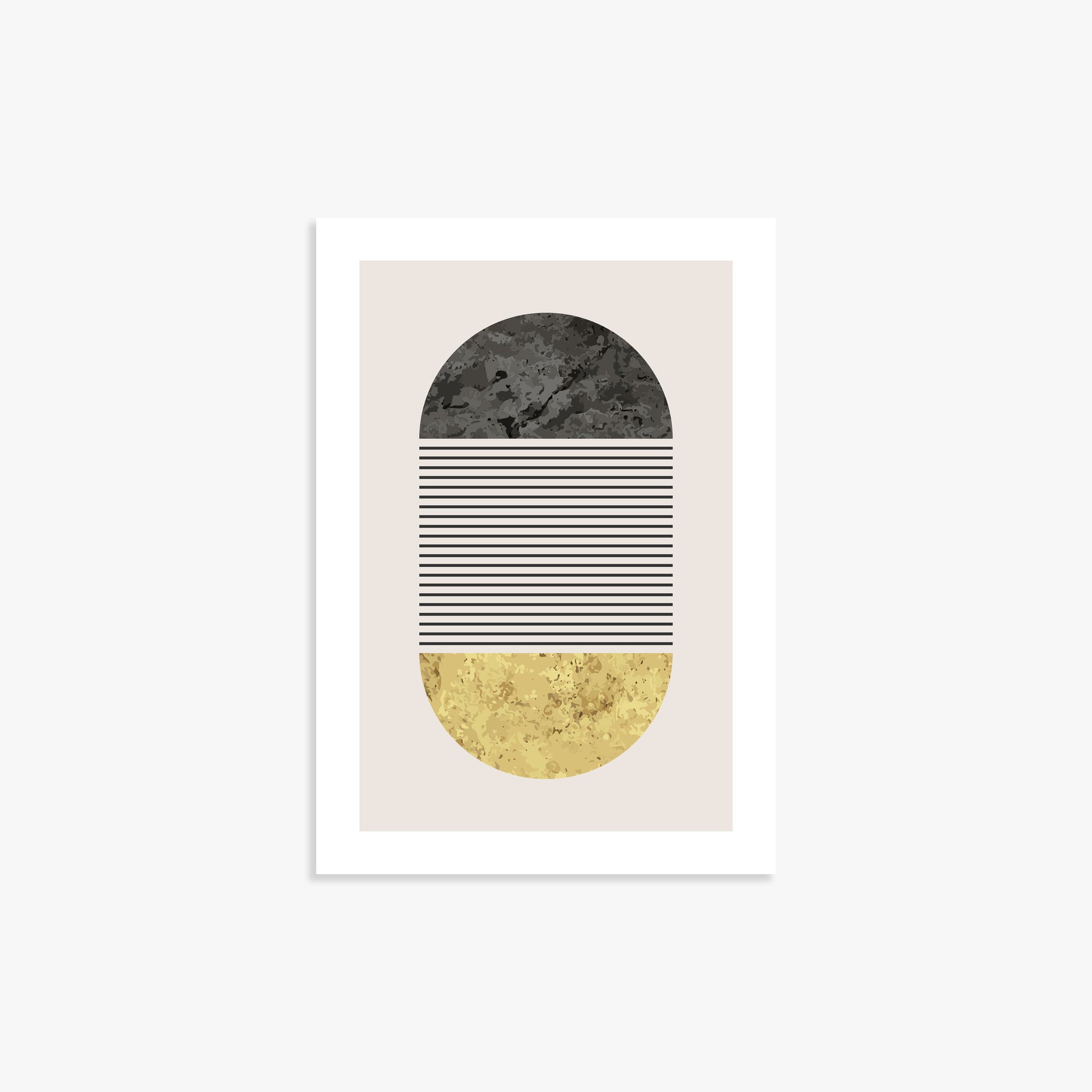 Day & Night Halo, 21x30cm Printed Poster
